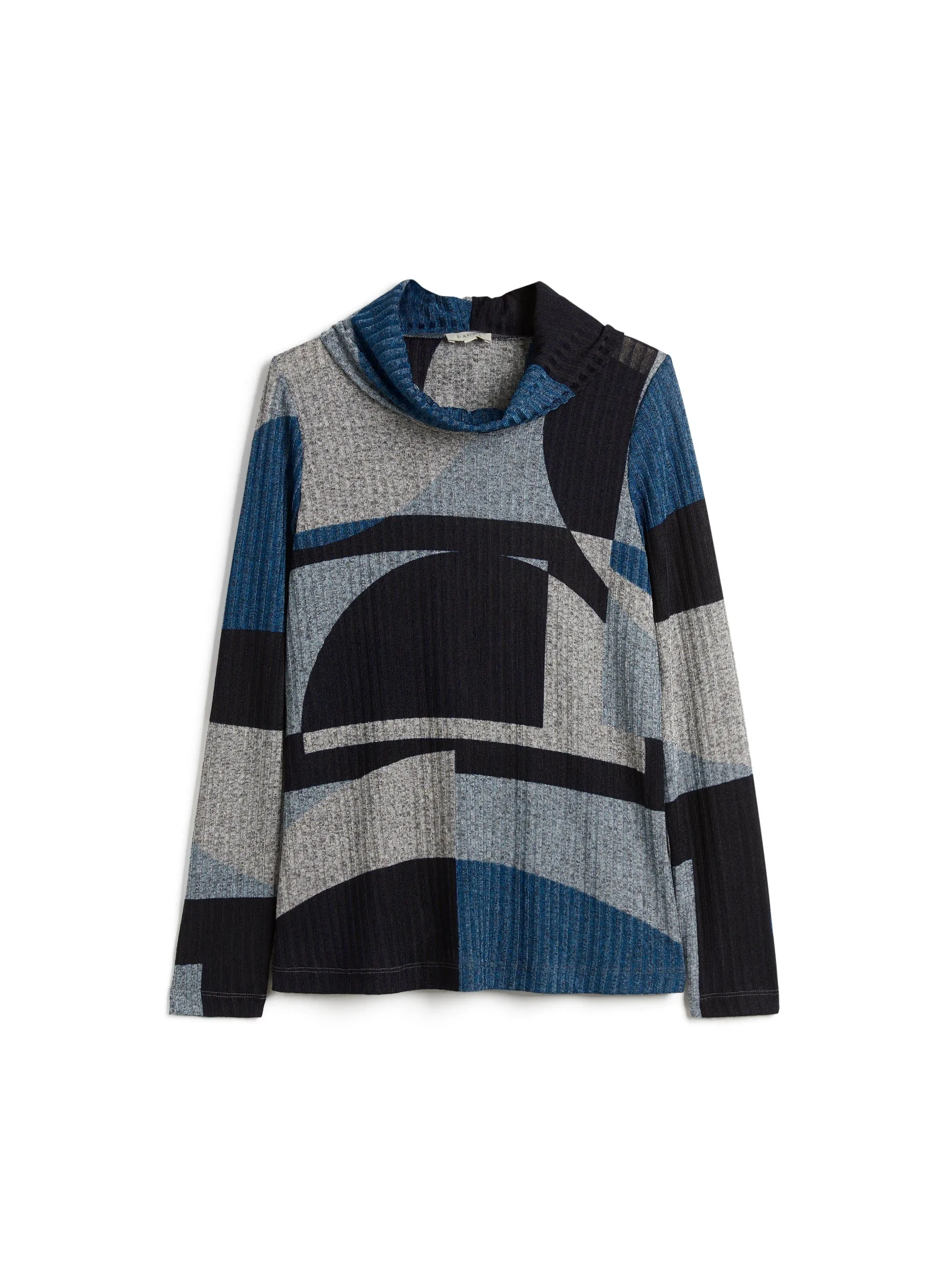 Cowl Neck Geometric Print Top sold by Laura product image thumbnail 5