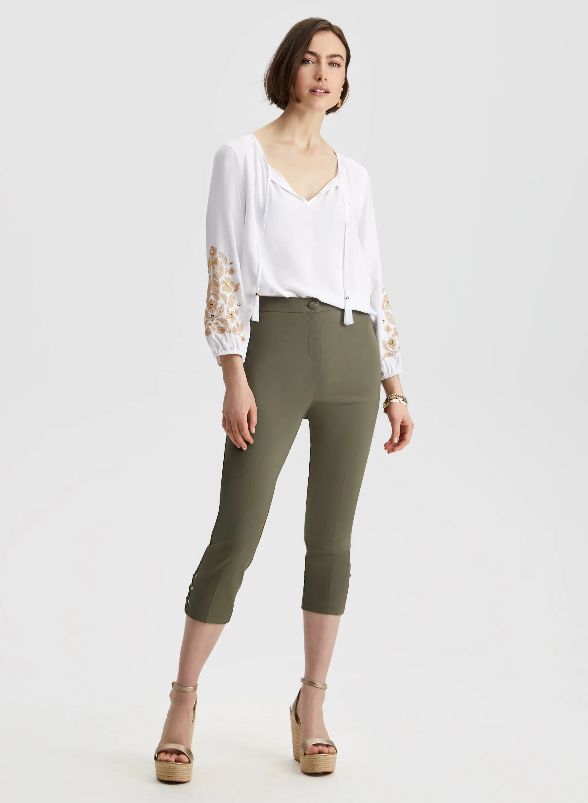 Floral Embroidery Blouse sold by Laura product image thumbnail 3