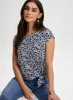 Floral Print Tie-Waist Top sold by Laura