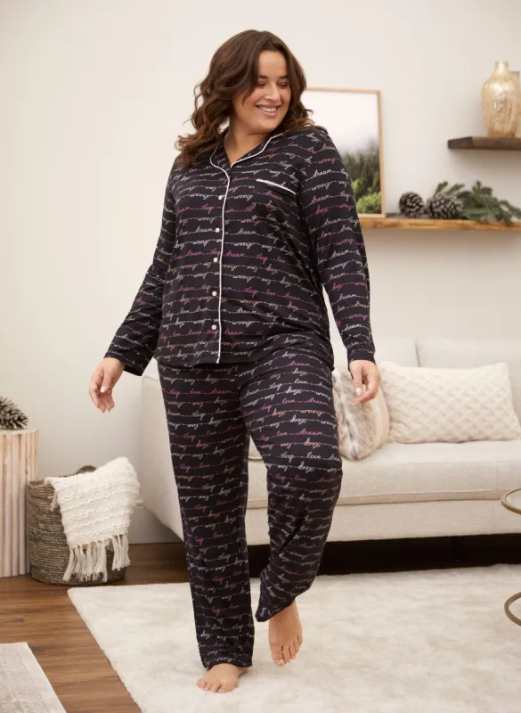 Printed Pyjama Set sold by Laura