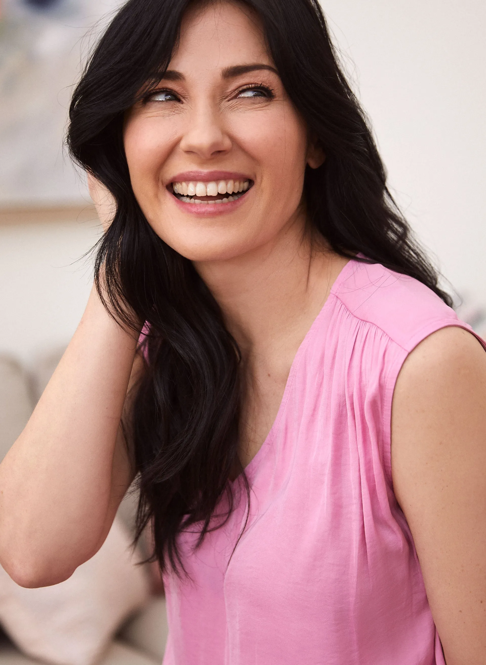 Sleeveless V-Neck Blouse sold by Laura product image thumbnail 2