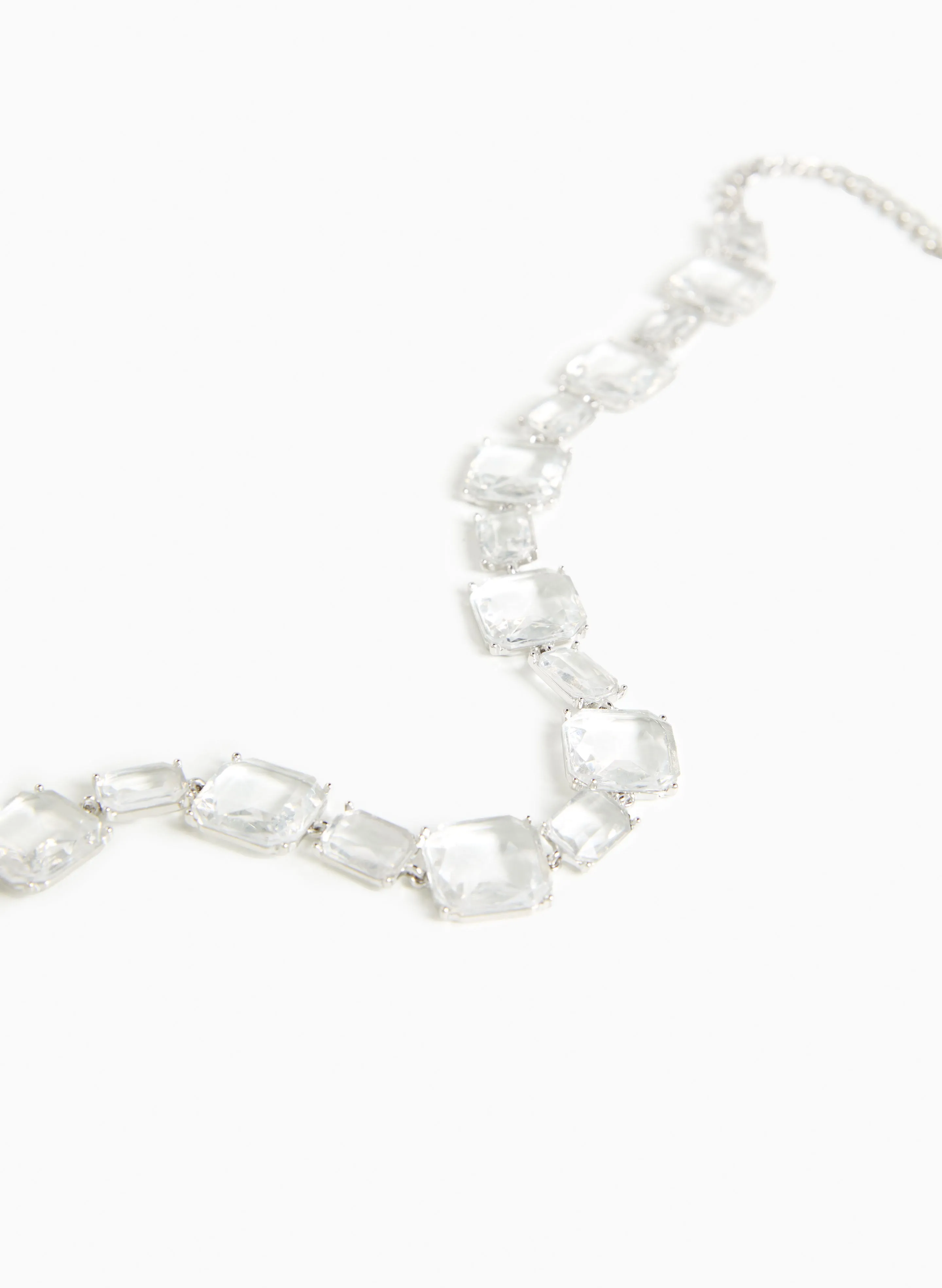 Clear Stone Necklace sold by Laura product image thumbnail 3