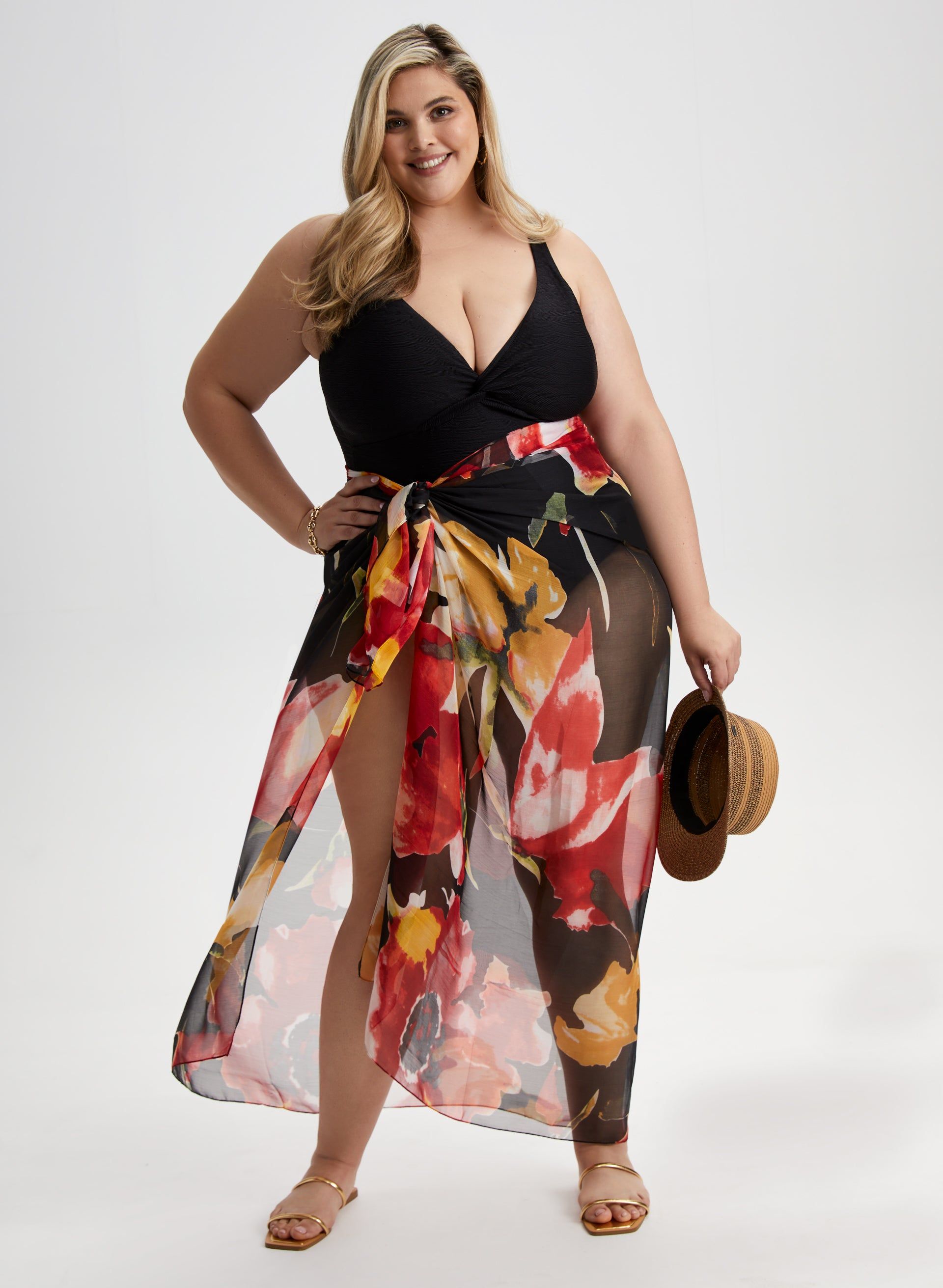 Floral Print Scarf sold by Laura product image thumbnail 2