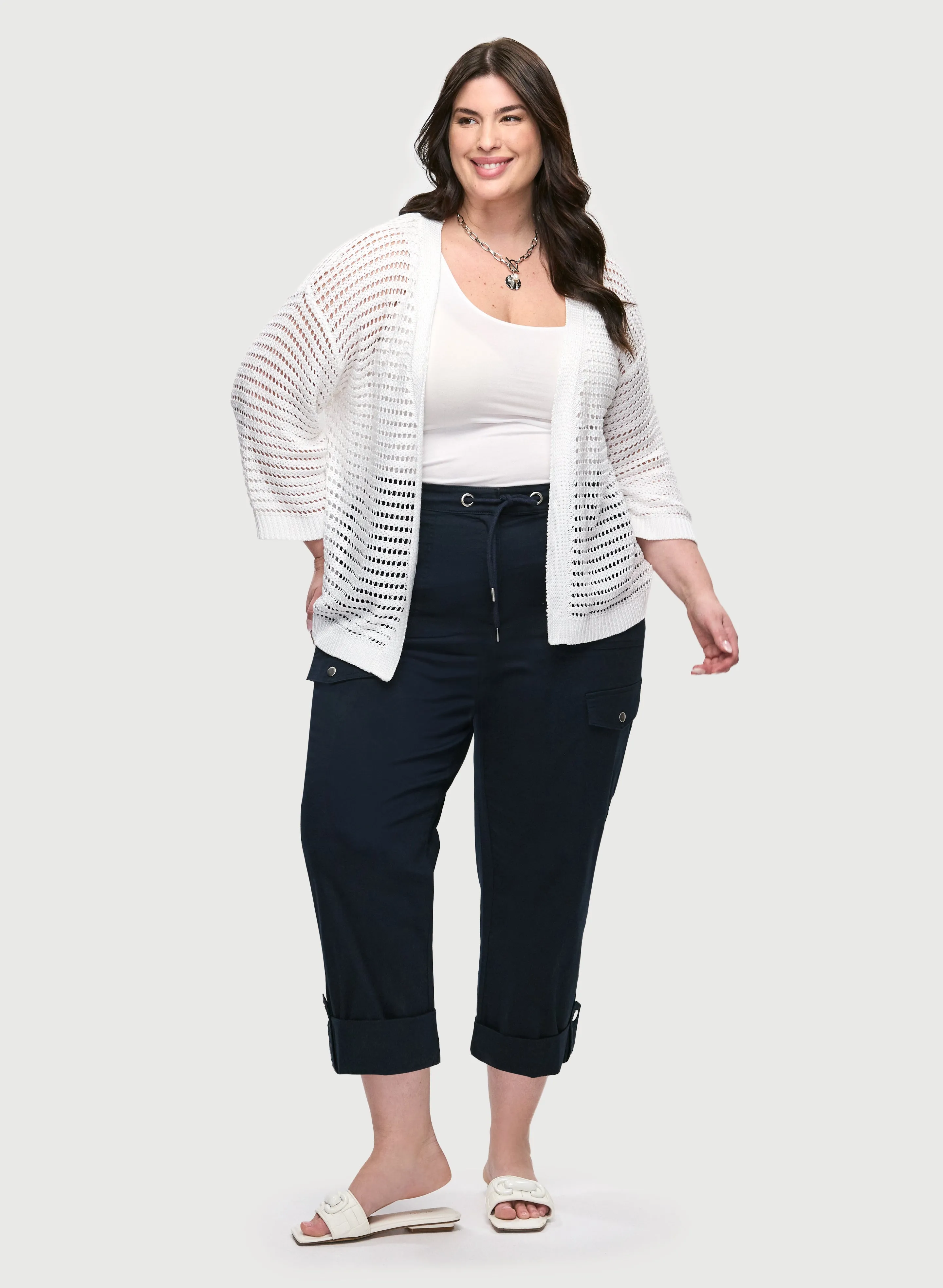 Cotton Cargo Capris sold by Laura product image thumbnail 3