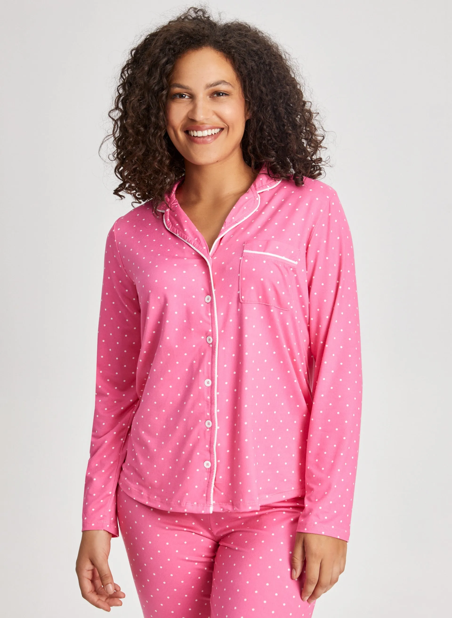 Dot Print Pyjama Set sold by Laura product image thumbnail 5