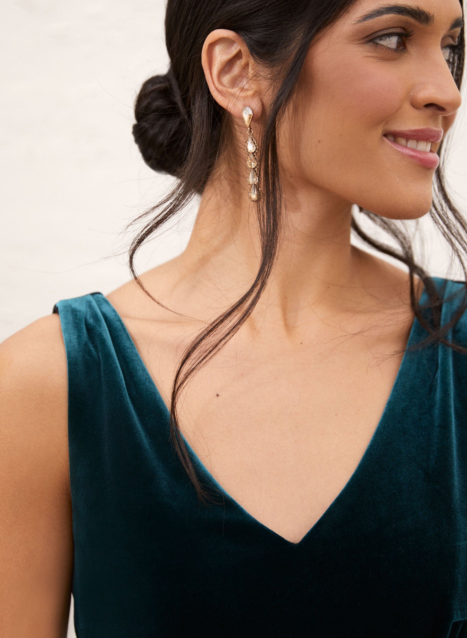 Belted Velvet Jumpsuit sold by Laura product image thumbnail 3