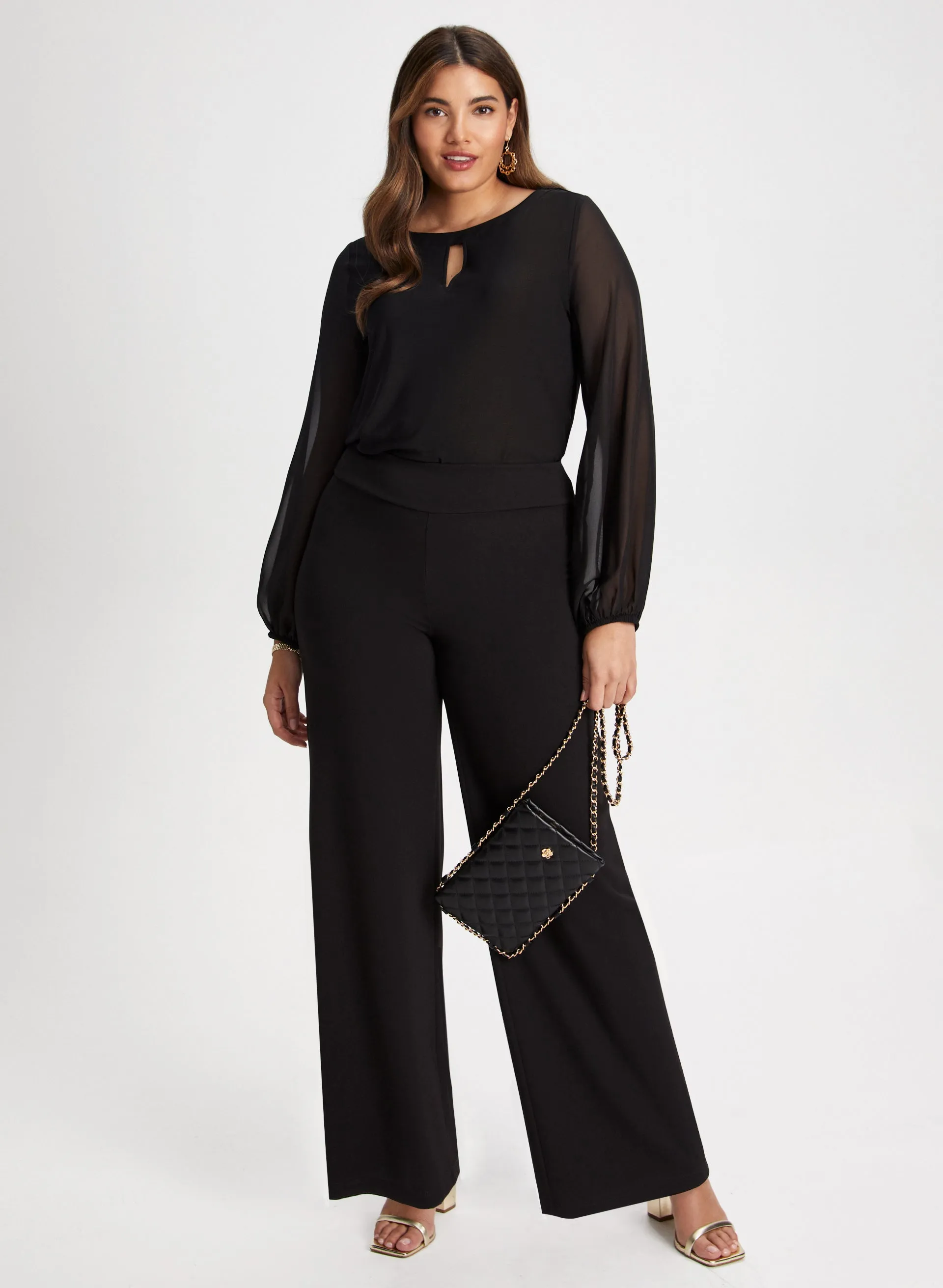 Pull-On Wide Leg Pants sold by Laura product image thumbnail 3