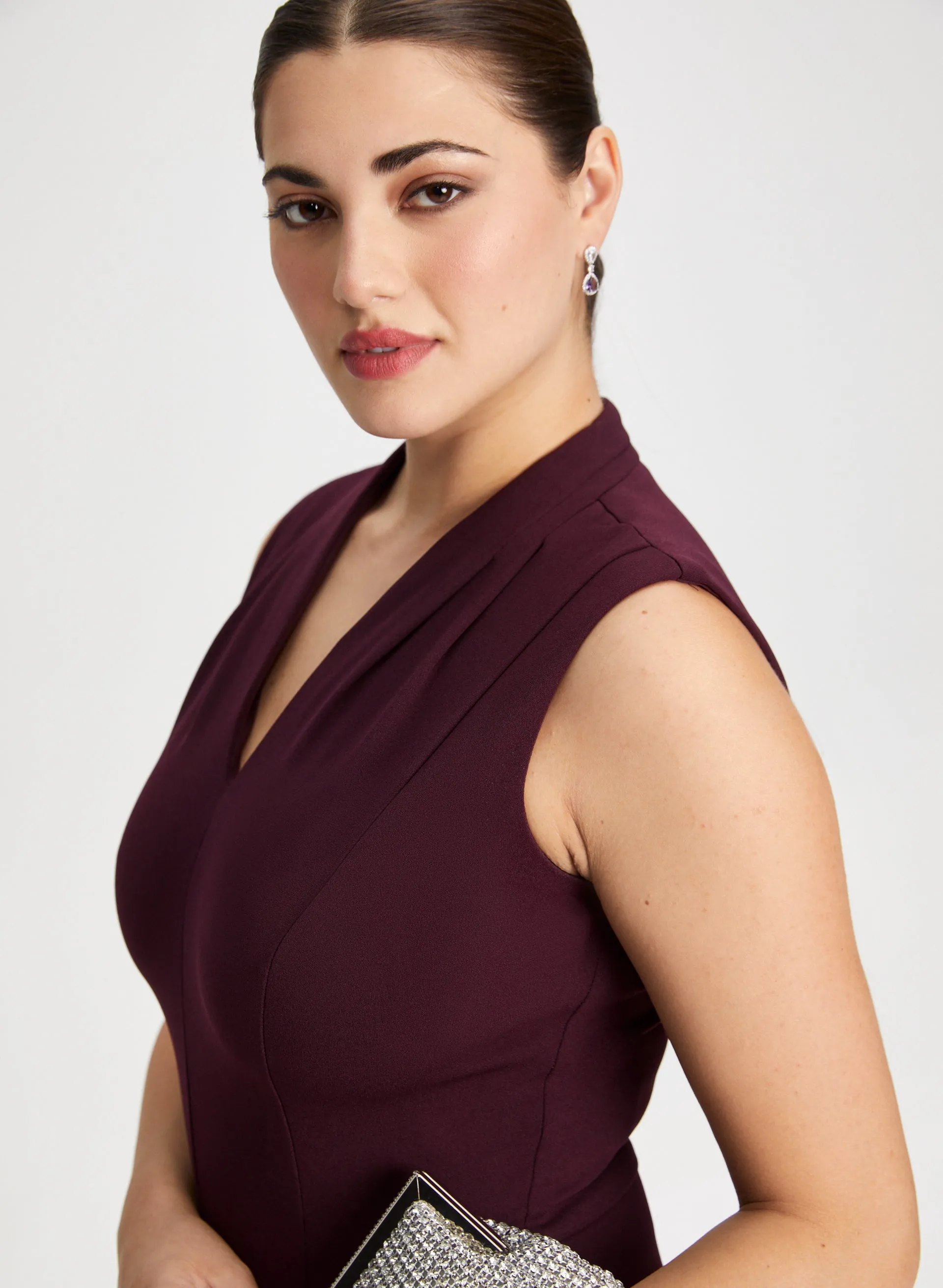 Wide Leg Slit Detail Jumpsuit sold by Laura product image thumbnail 4