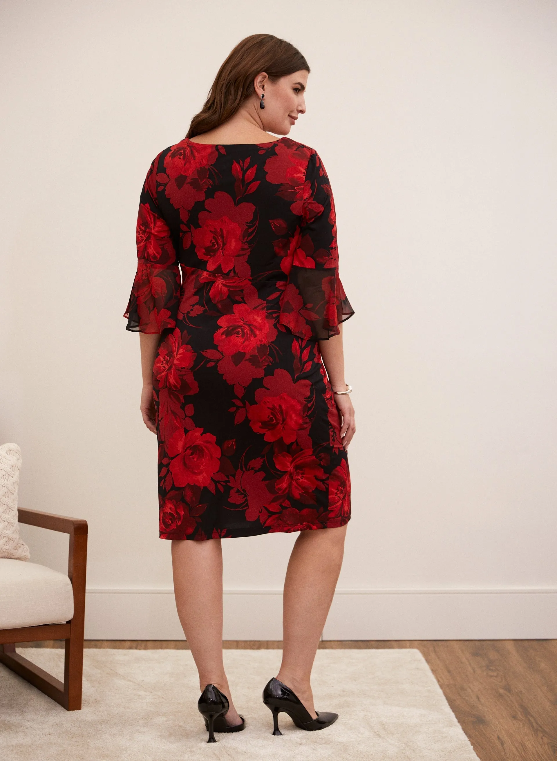 Floral Print Dress sold by Laura product image thumbnail 2
