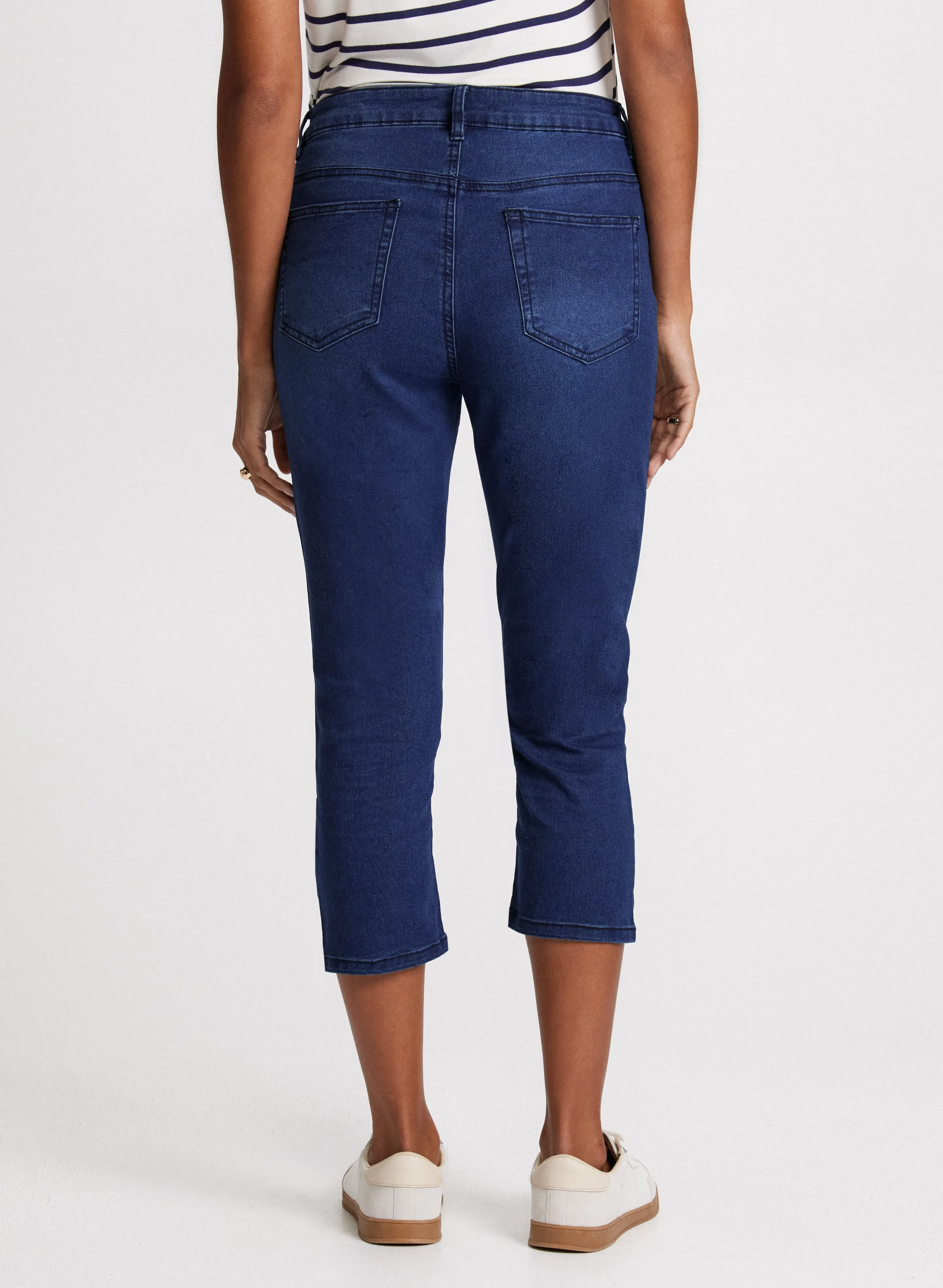 Slim Leg Denim Capris sold by Laura product image thumbnail 2