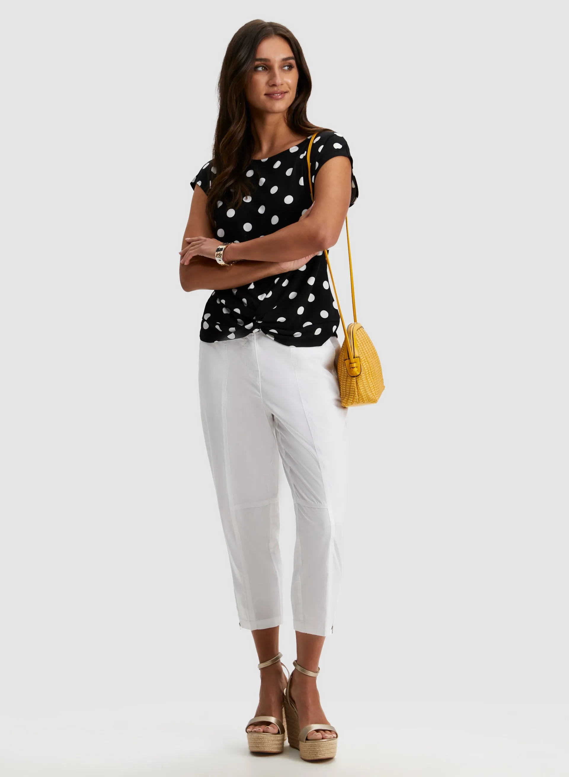 Polka Dot Print Top sold by Laura product image thumbnail 3
