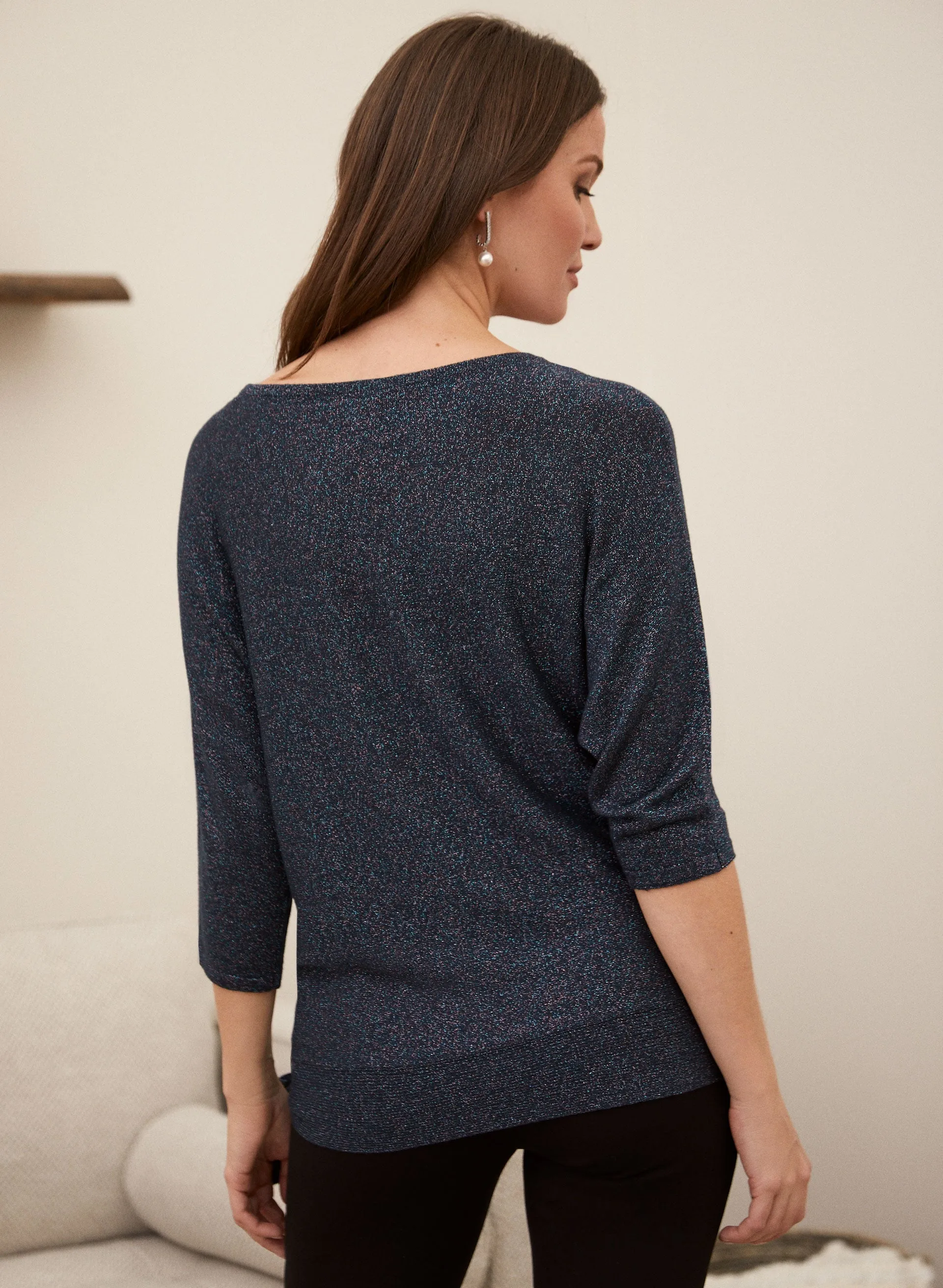 Tie Detail Dolman Sleeve Sweater sold by Laura product image thumbnail 4