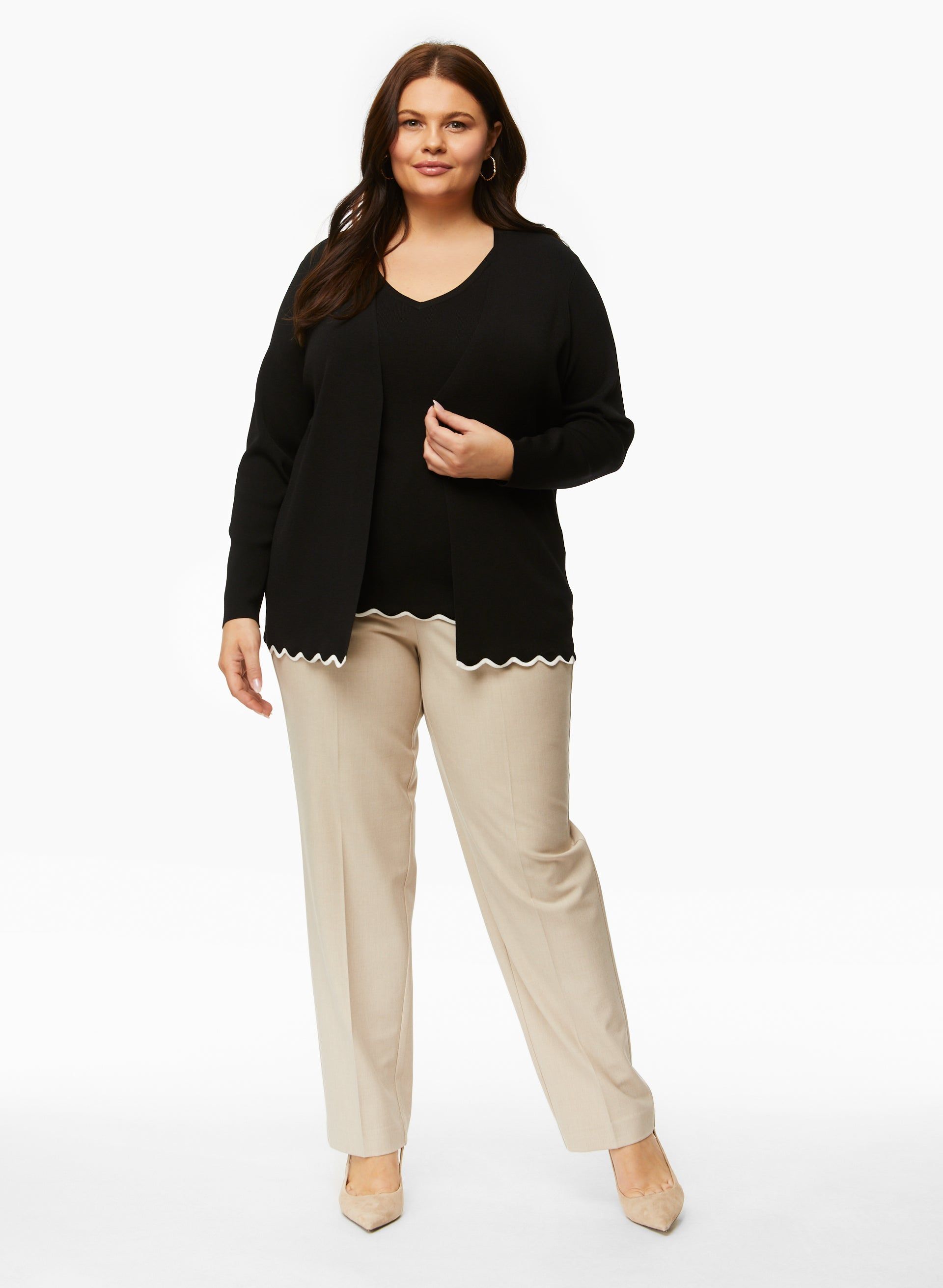 Scallop Detail Cami sold by Laura product image thumbnail 3