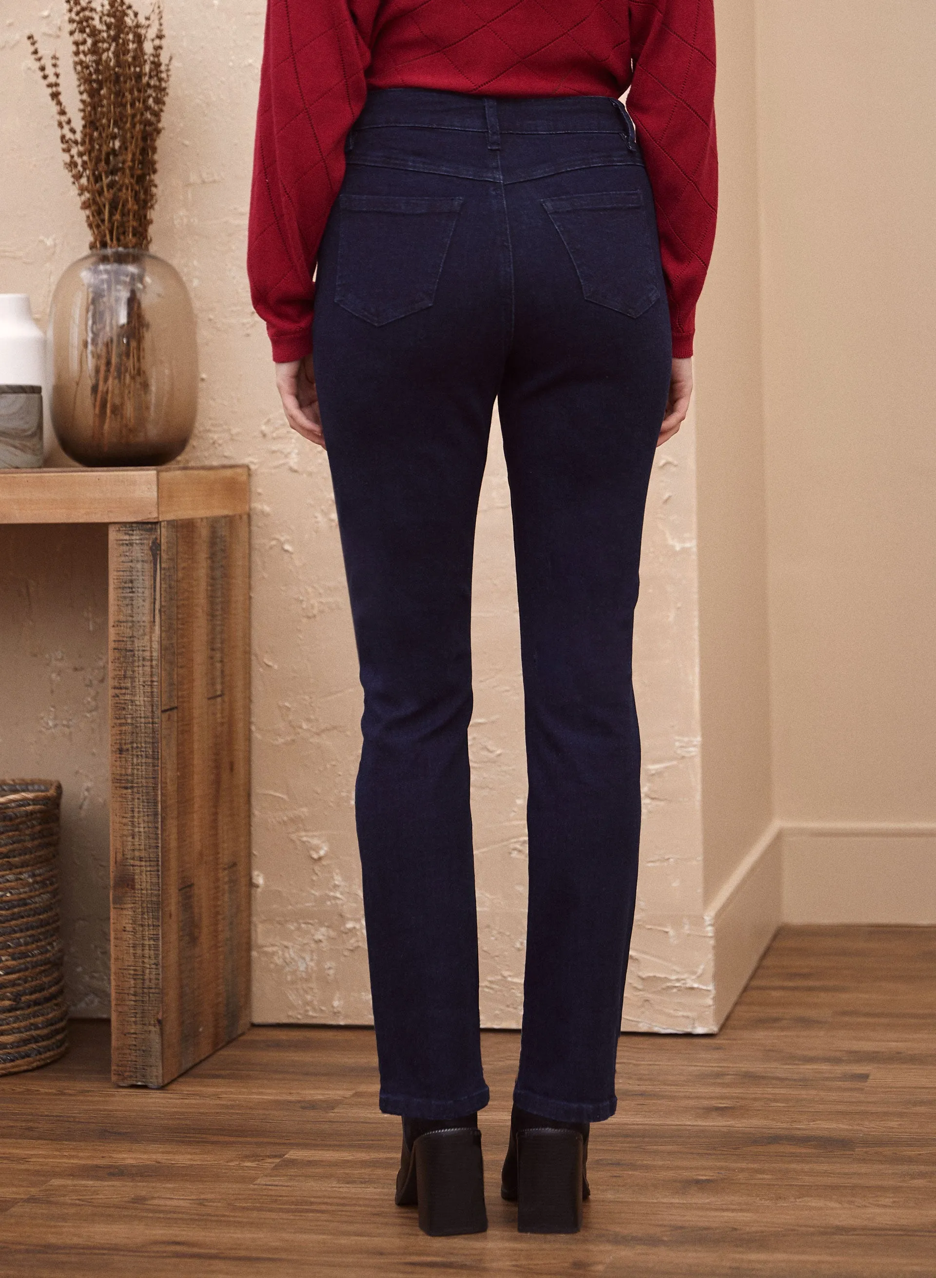 Rhinestone Appliqué Jeans sold by Laura product image thumbnail 2