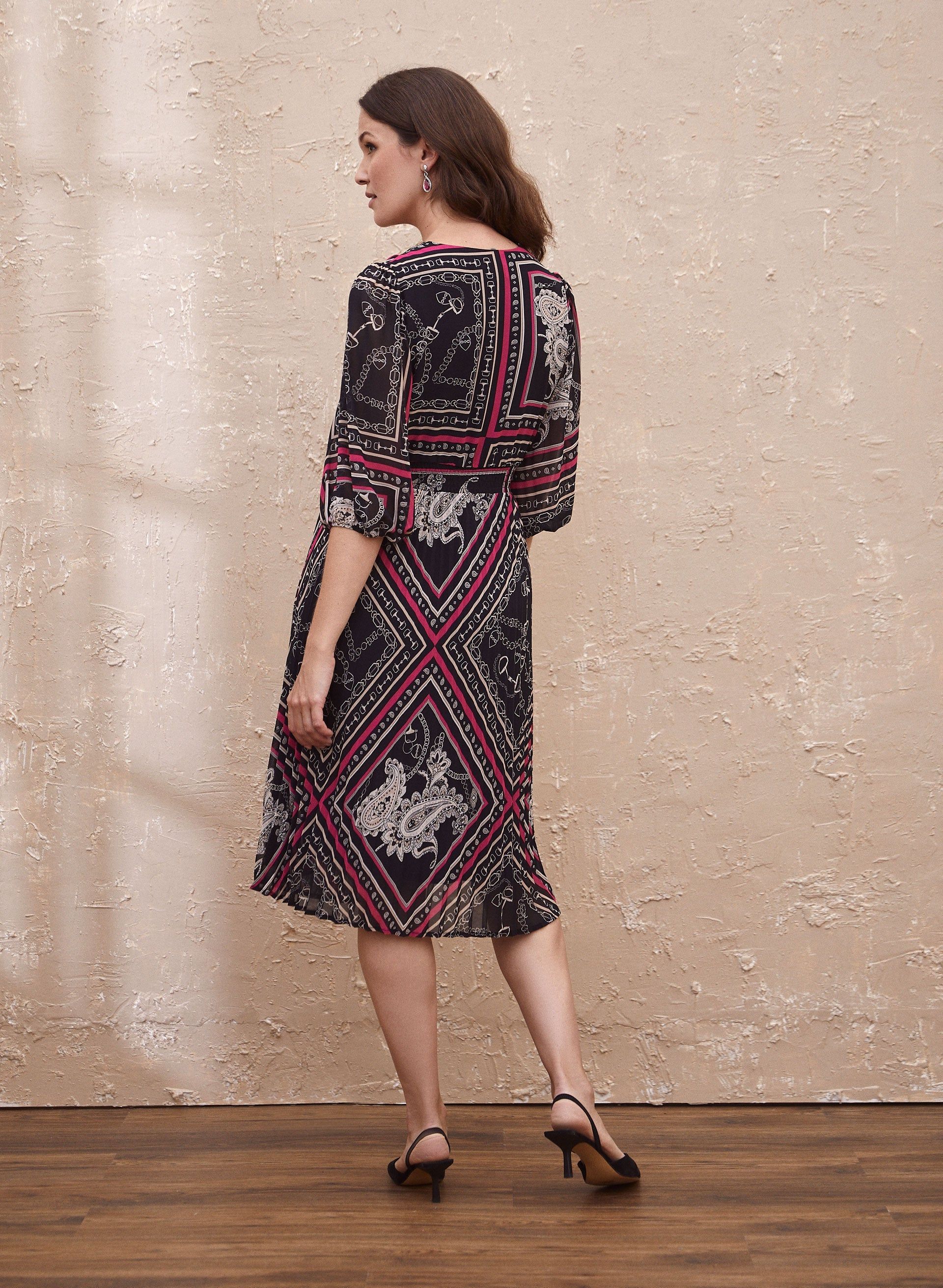 Paisley Print Midi Dress sold by Laura product image thumbnail 2