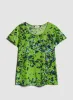 Floral Print Ruffle Sleeve Top sold by Laura