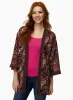 Paisley Print Open Front Top sold by Laura