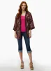 Paisley Print Open Front Top sold by Laura