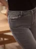 Side Slit Slim Leg Jeans sold by Laura