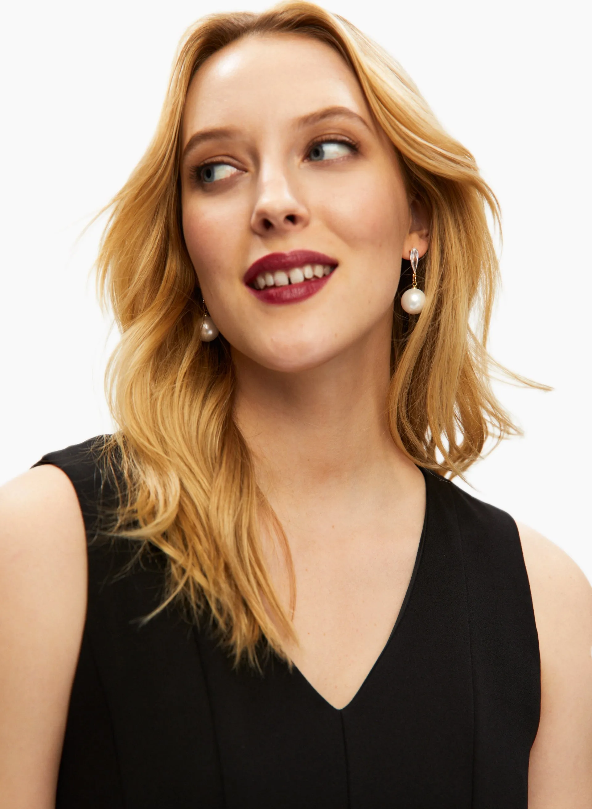 V-Neck Fit & Flare Dress sold by Laura product image thumbnail 4