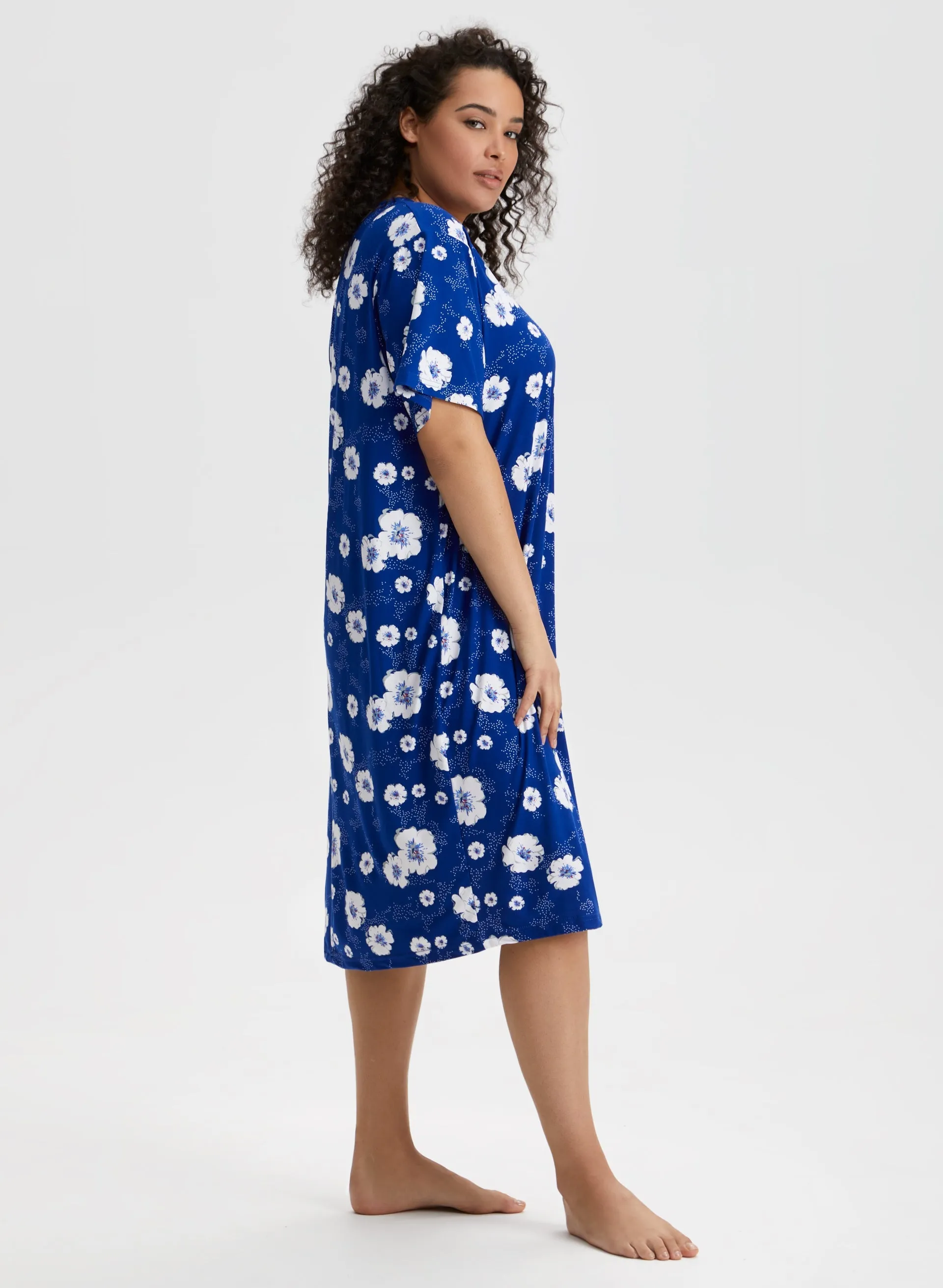 Floral Print Nightgown sold by Laura product image thumbnail 3