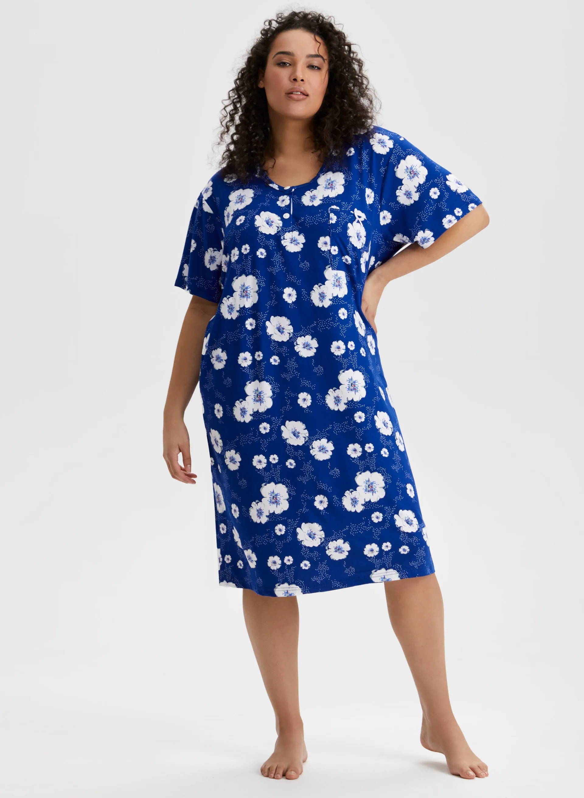 Floral Print Nightgown sold by Laura