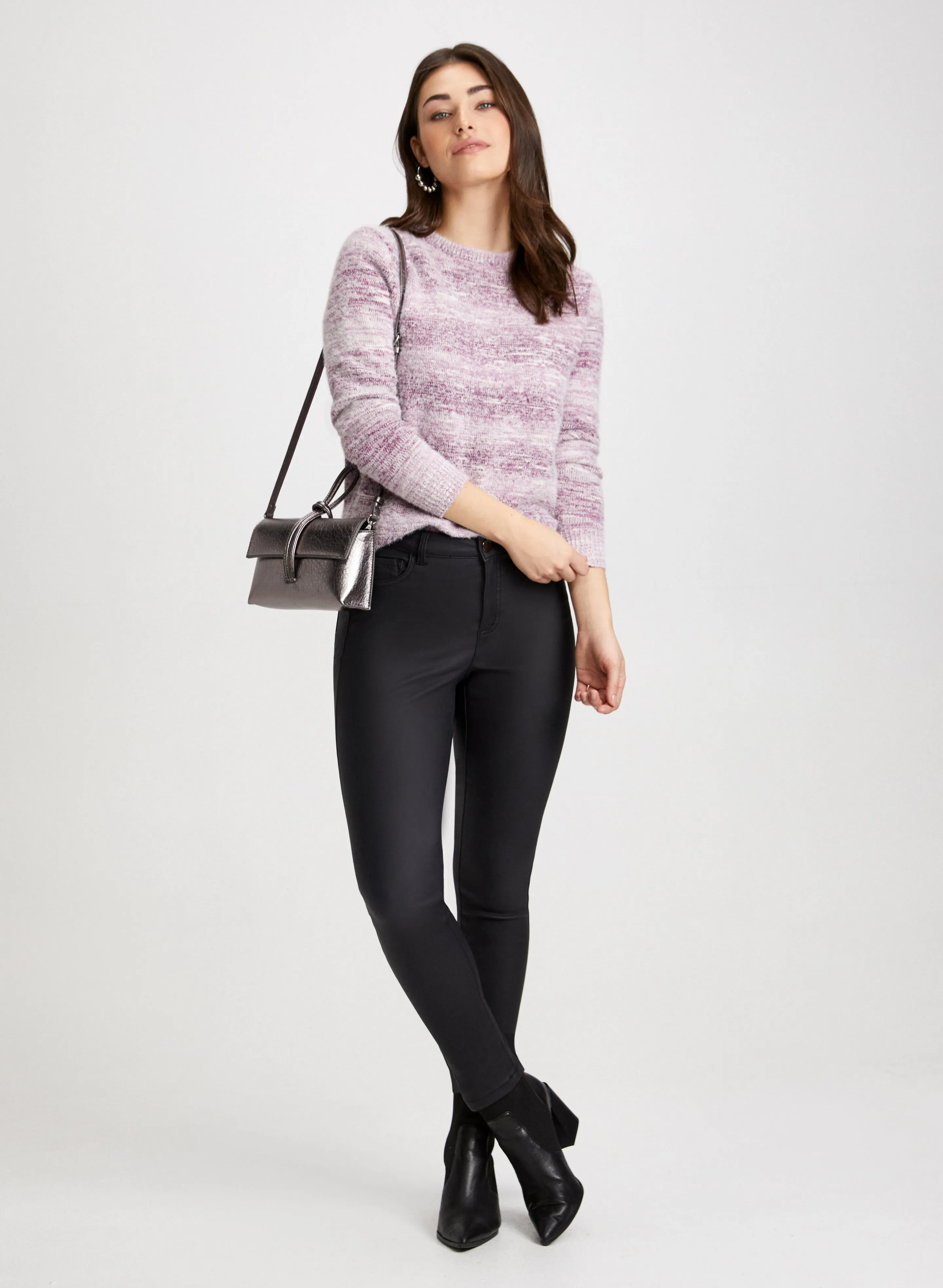 Gradient Motif Sweater & Slim Leg Jeans sold by Laura