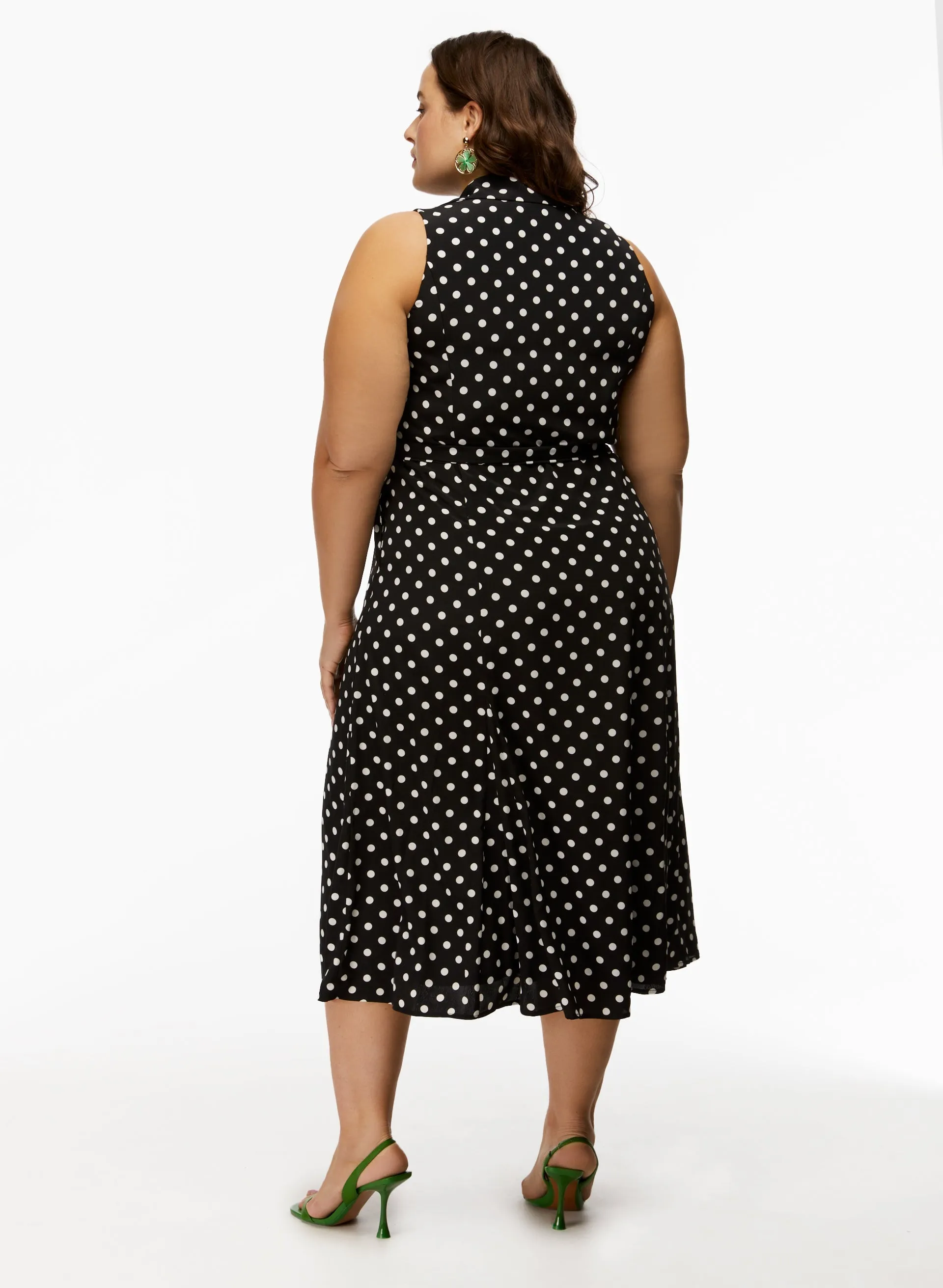 Polka Dot Print Dress sold by Laura product image thumbnail 2