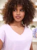 Solid Cotton Modal Tee sold by Laura