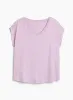 Solid Cotton Modal Tee sold by Laura