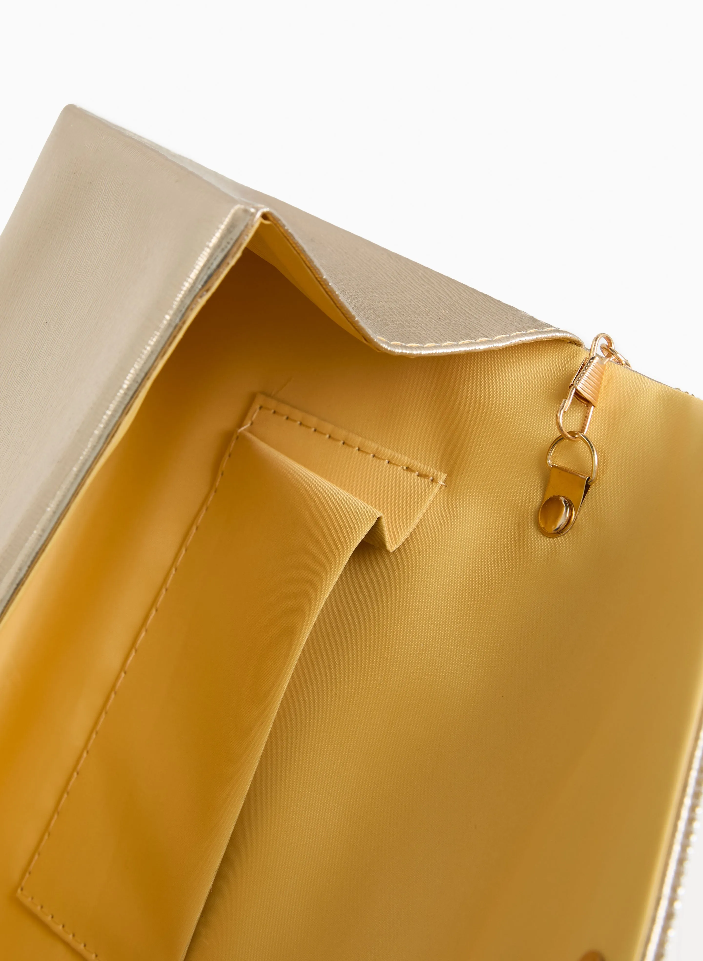 Crystal V-Flap Clutch sold by Laura product image thumbnail 4