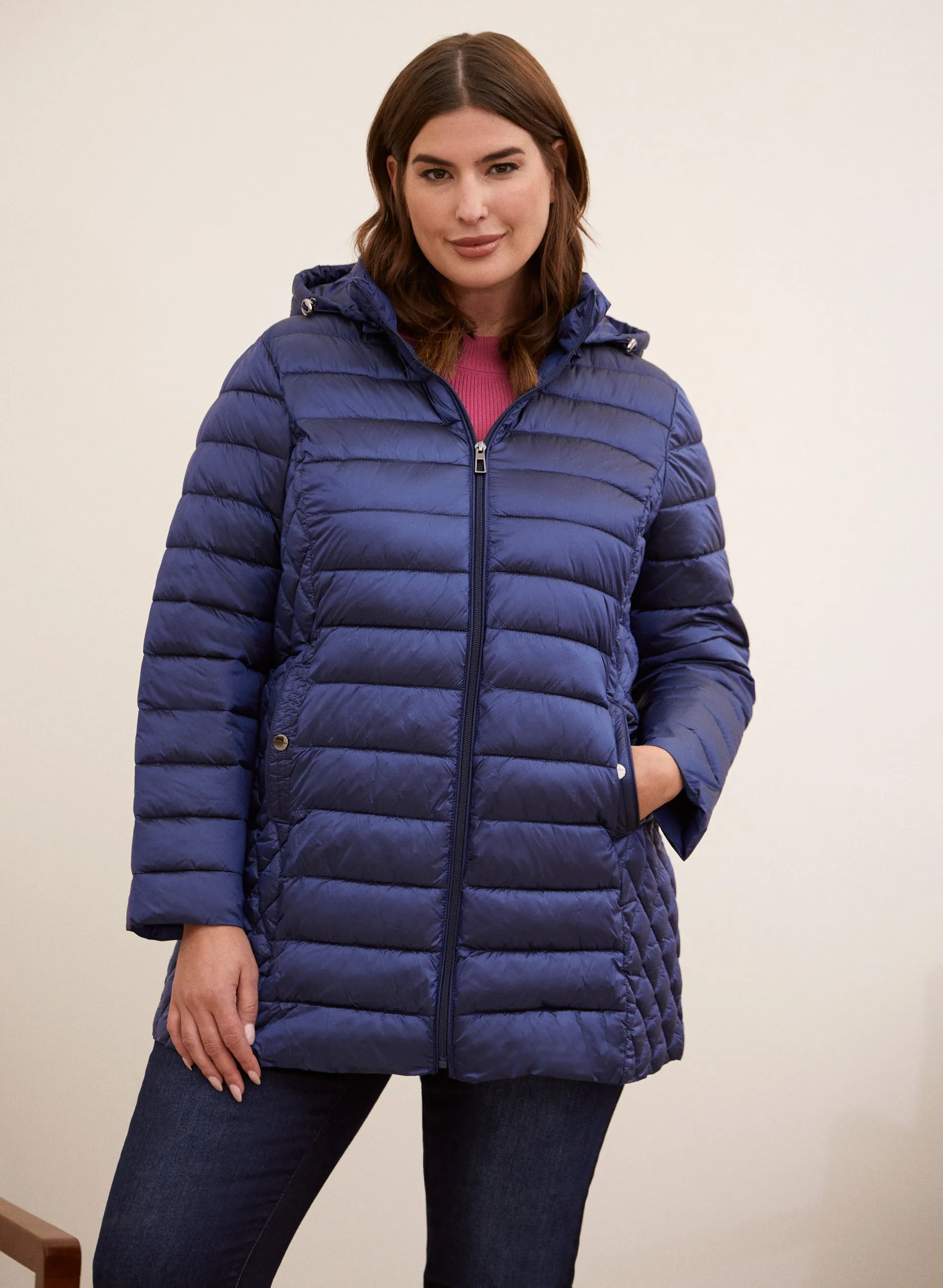 Packable Vegan Down Quilted Coat sold by Laura