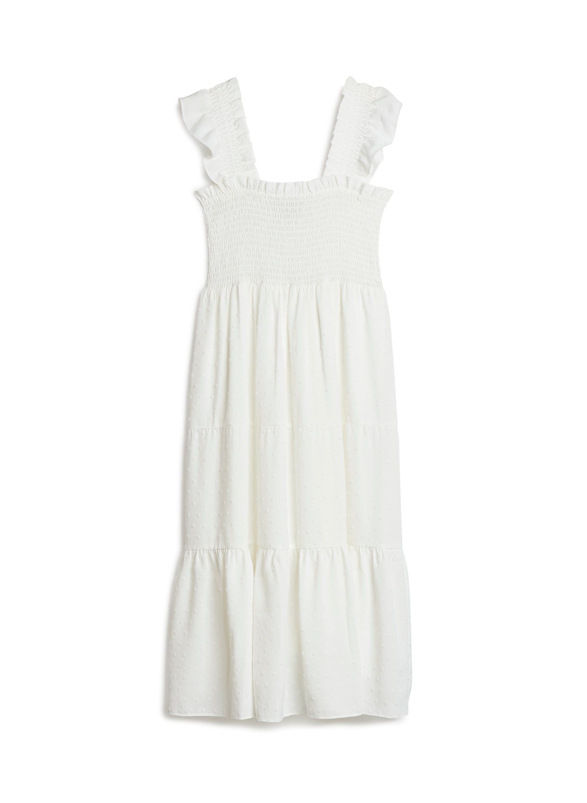 Smocked Tiered Midi Dress sold by Laura product image thumbnail 4