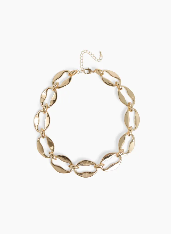 Oval Chain Link Necklace sold by Laura