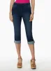 Denim Pull-On Capris sold by Laura