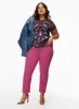 Straight Leg Pull-On Jeans sold by Laura
