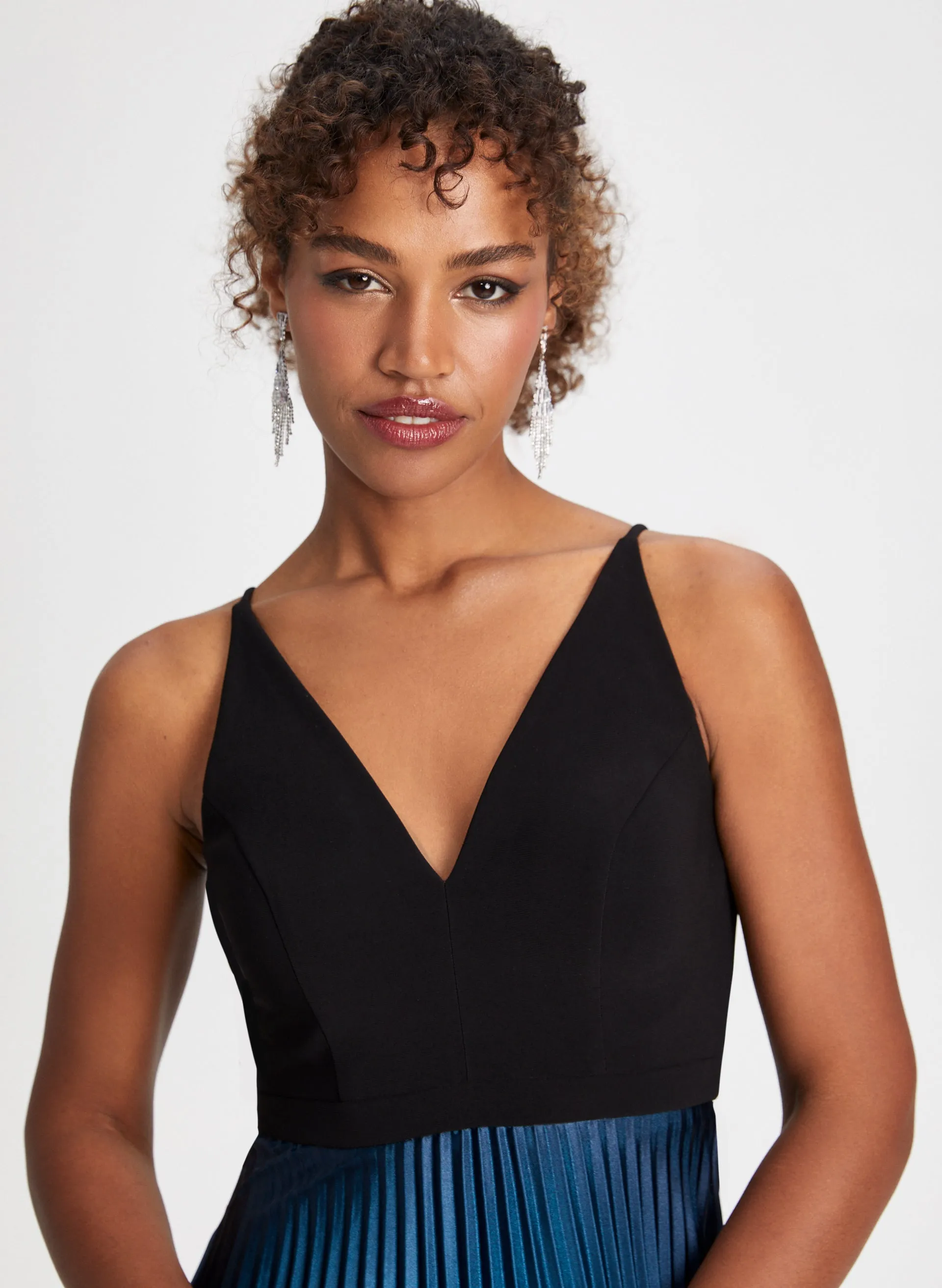 Long Pleated Dress sold by Laura product image thumbnail 5