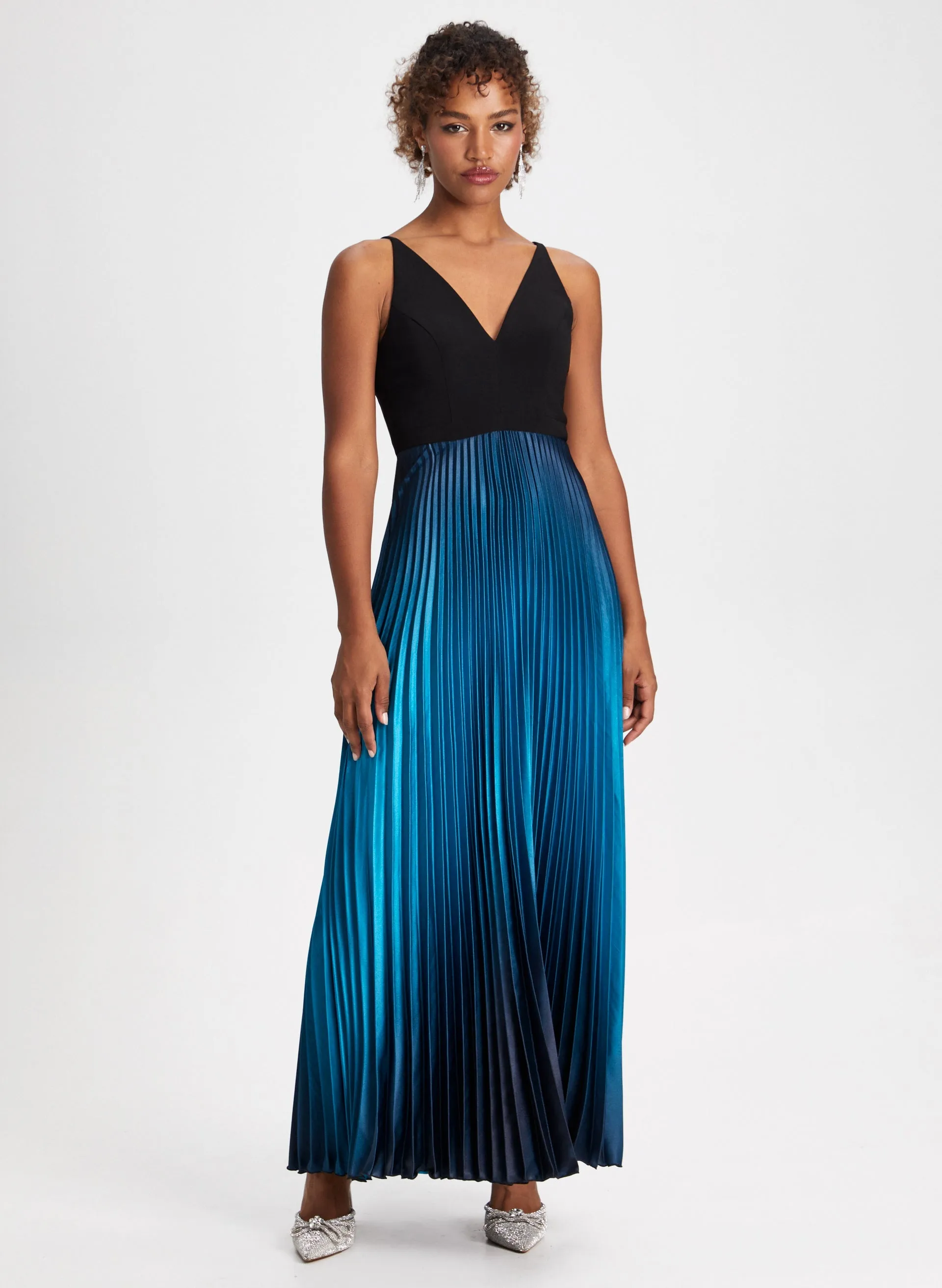 Long Pleated Dress sold by Laura