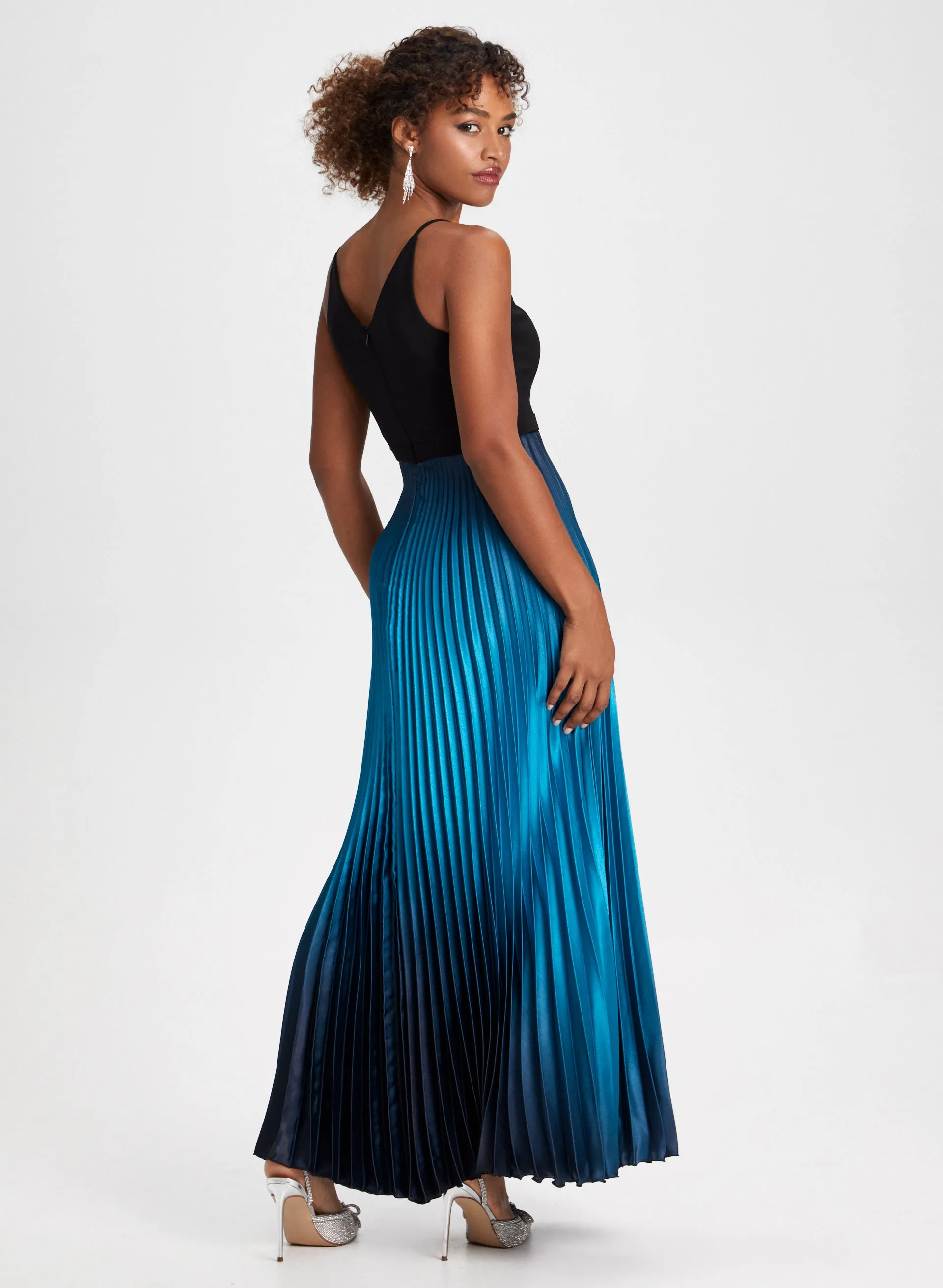 Long Pleated Dress sold by Laura product image thumbnail 3