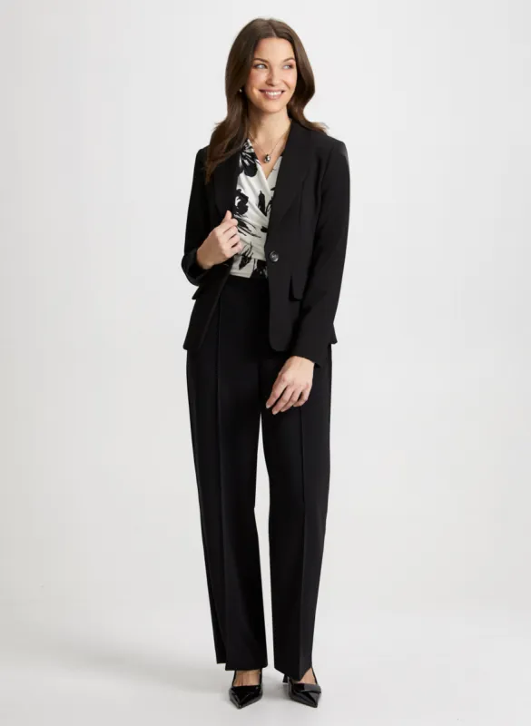 Wrap-Style Top & Modern Fit Pants sold by Laura