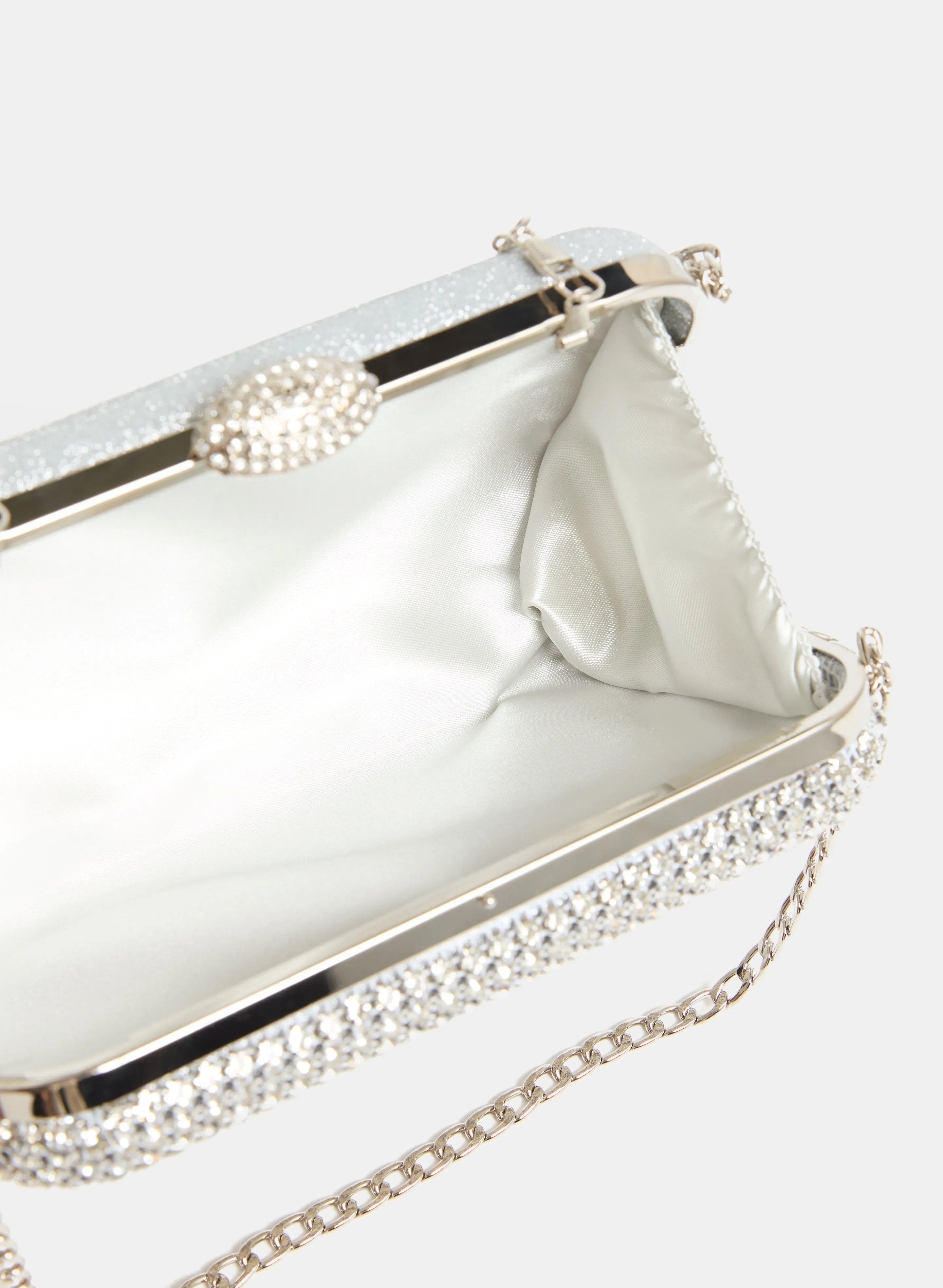Crystal Embellished Clutch sold by Laura product image thumbnail 4