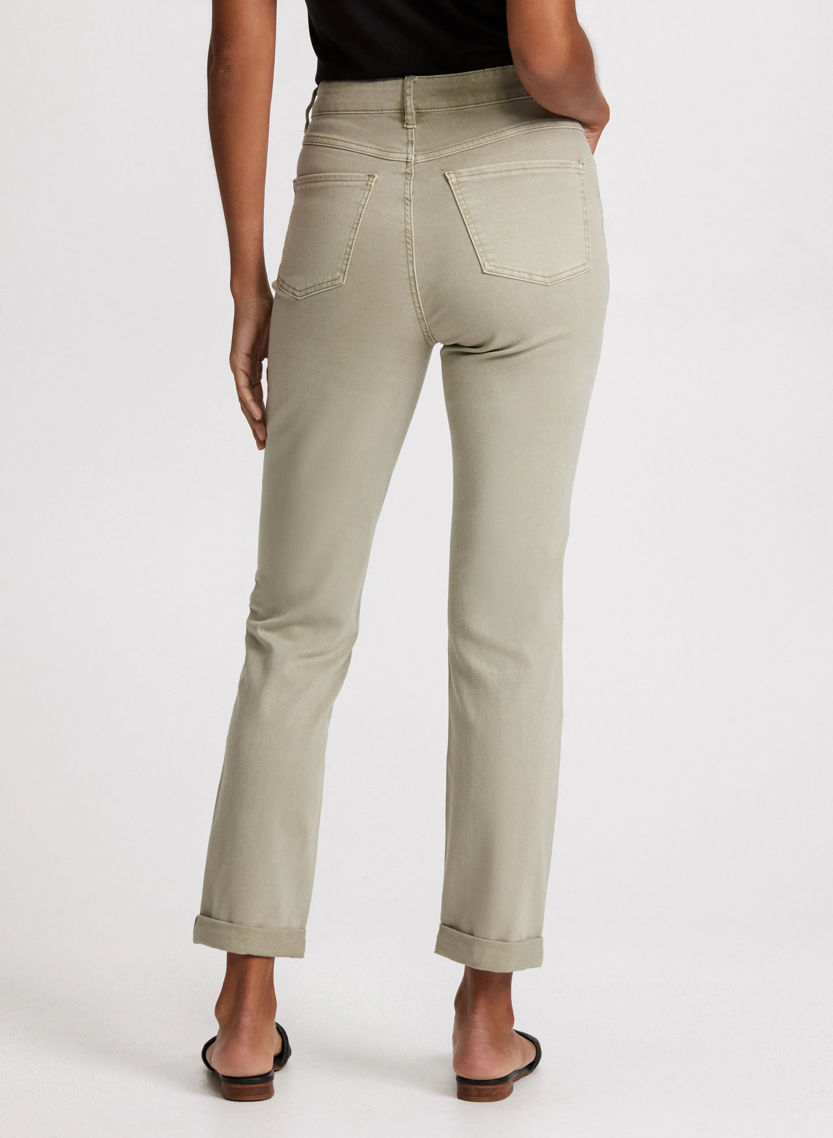 Slim Leg Cropped Pants sold by Laura product image thumbnail 3