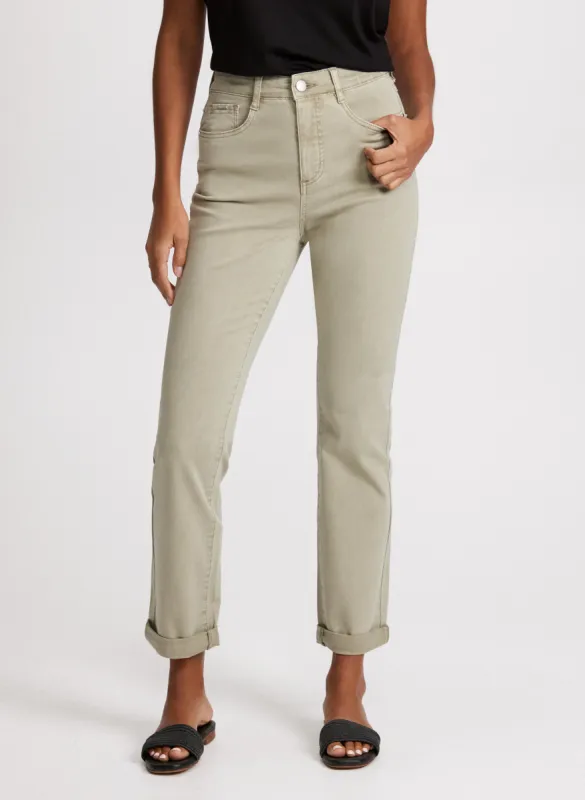 Slim Leg Cropped Pants sold by Laura