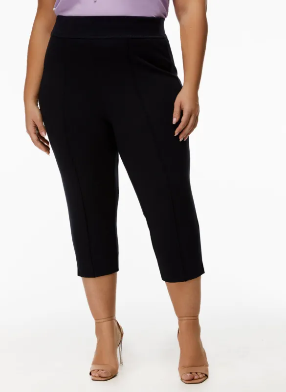 Hem Slit Capris sold by Laura
