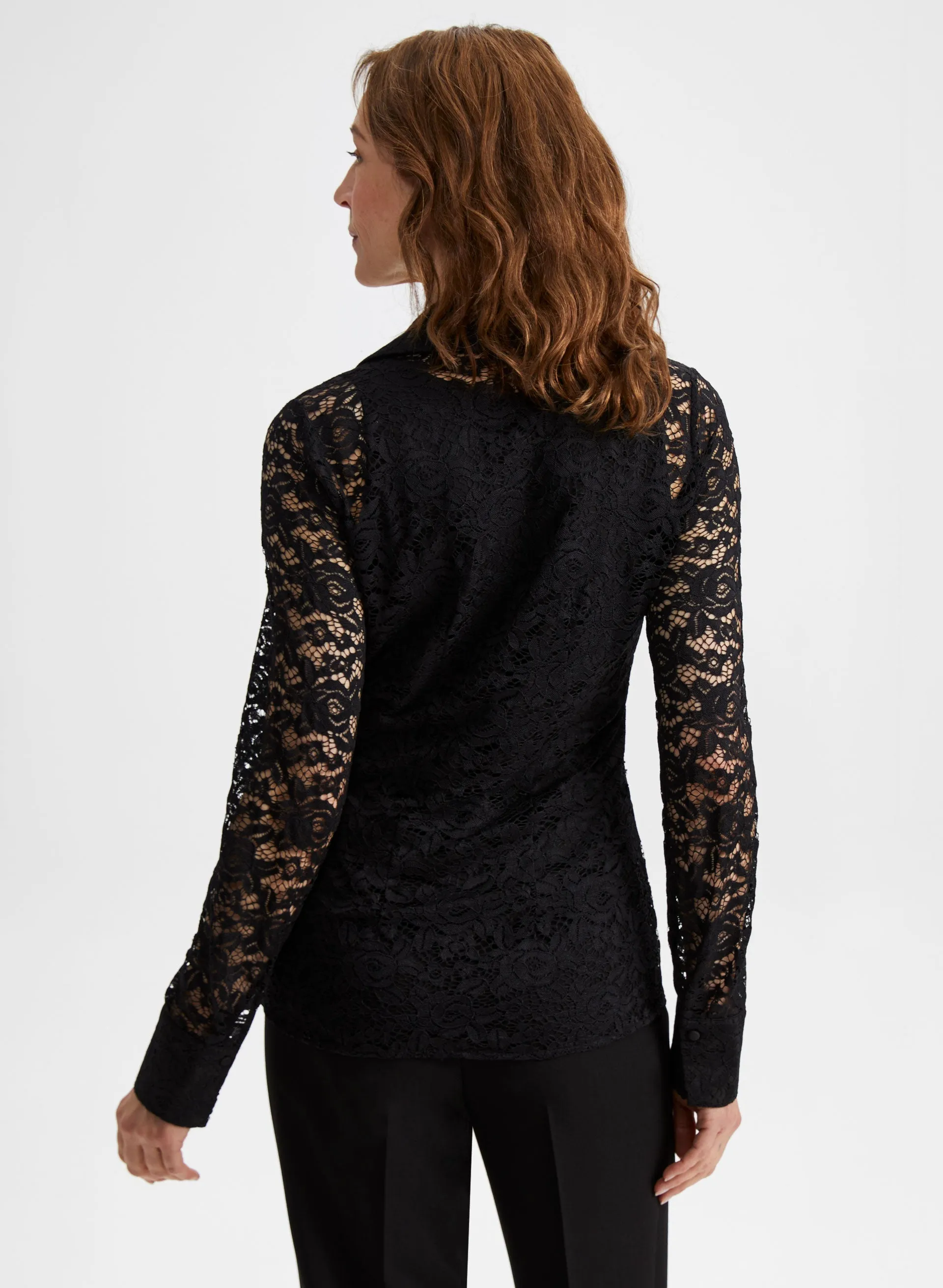 Lace Button-Down Blouse sold by Laura product image thumbnail 4