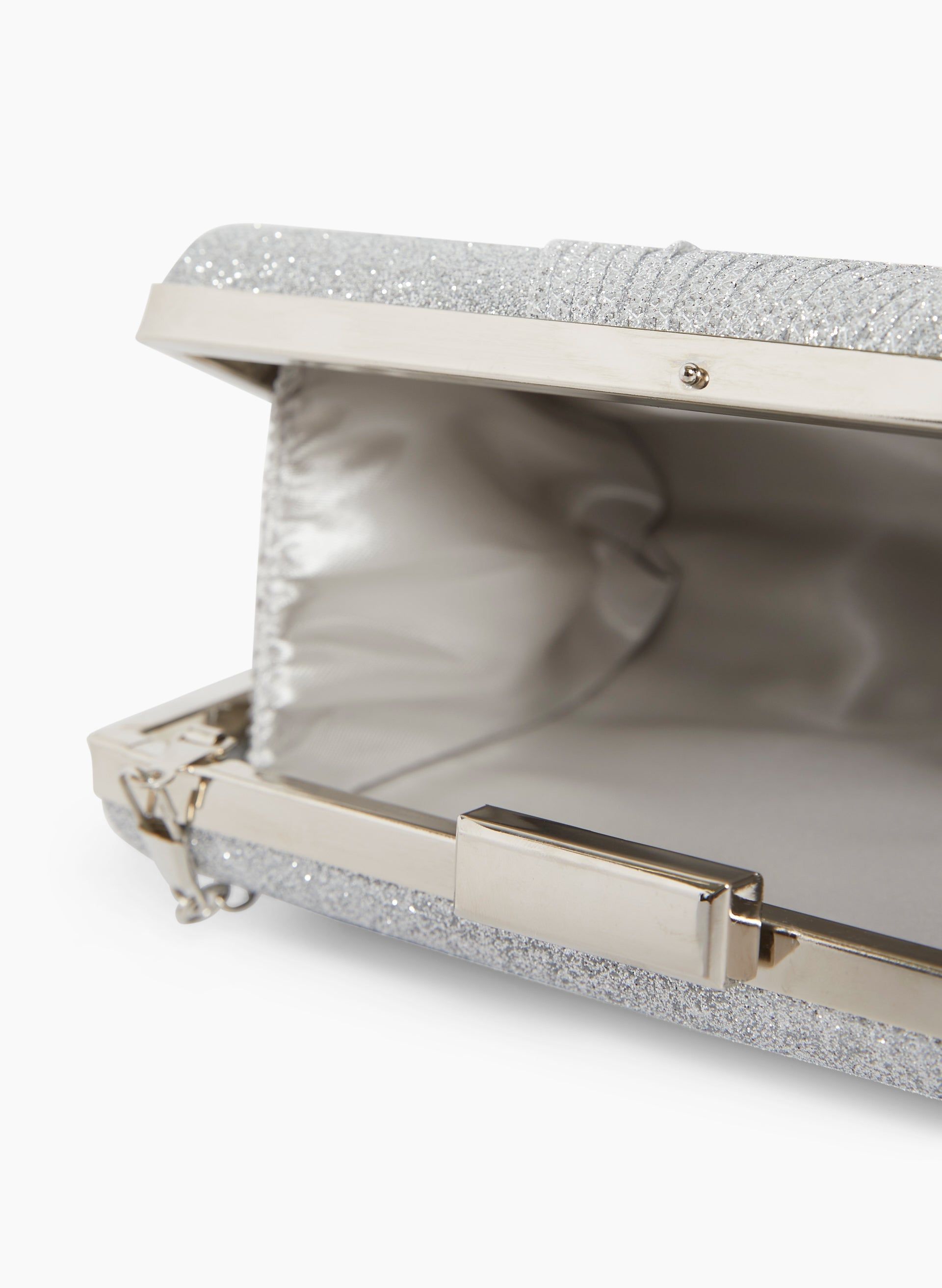 Rectangular Glitter Detail Clutch sold by Laura product image thumbnail 3