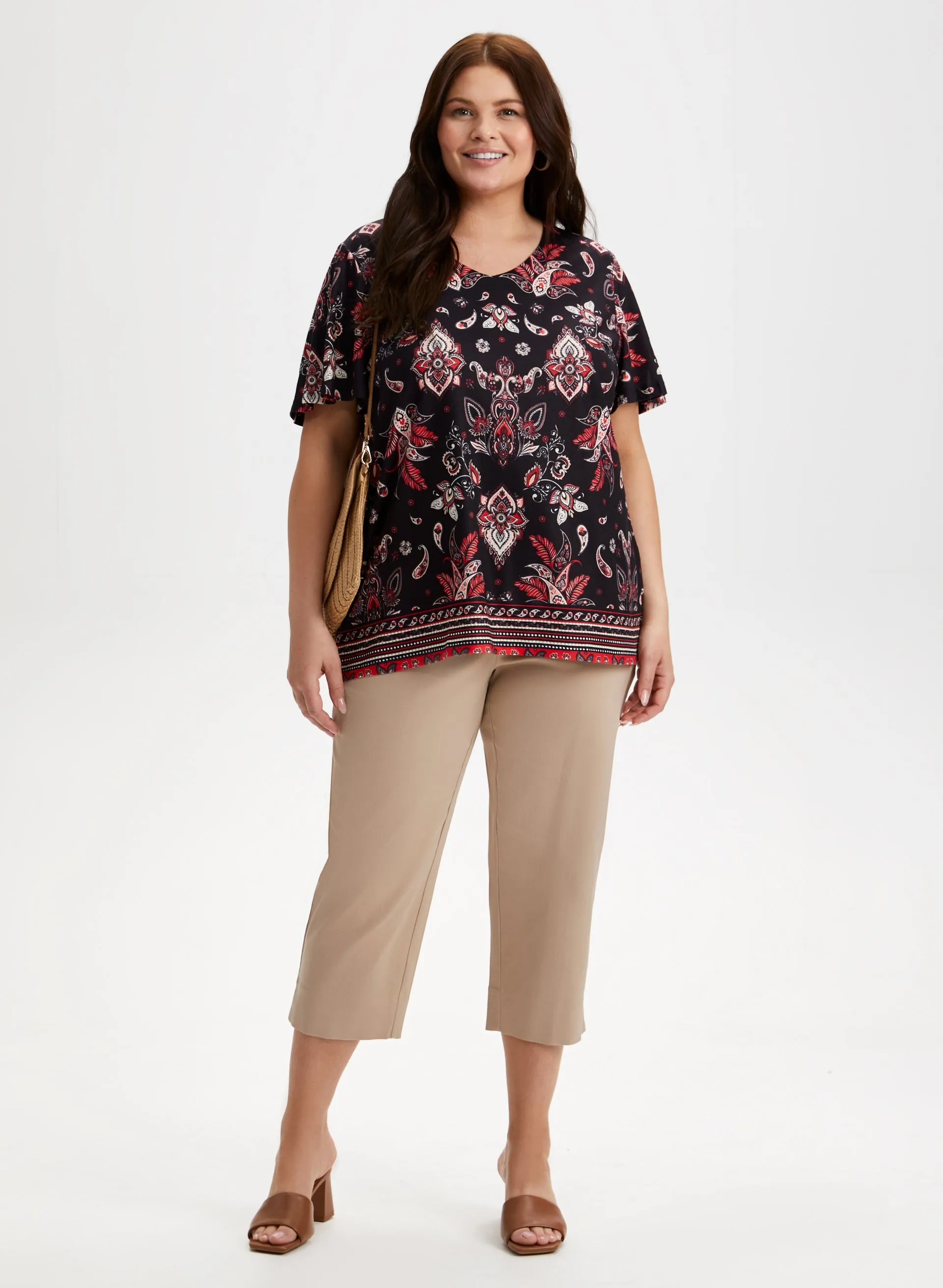 Paisley Print Tee sold by Laura product image thumbnail 3