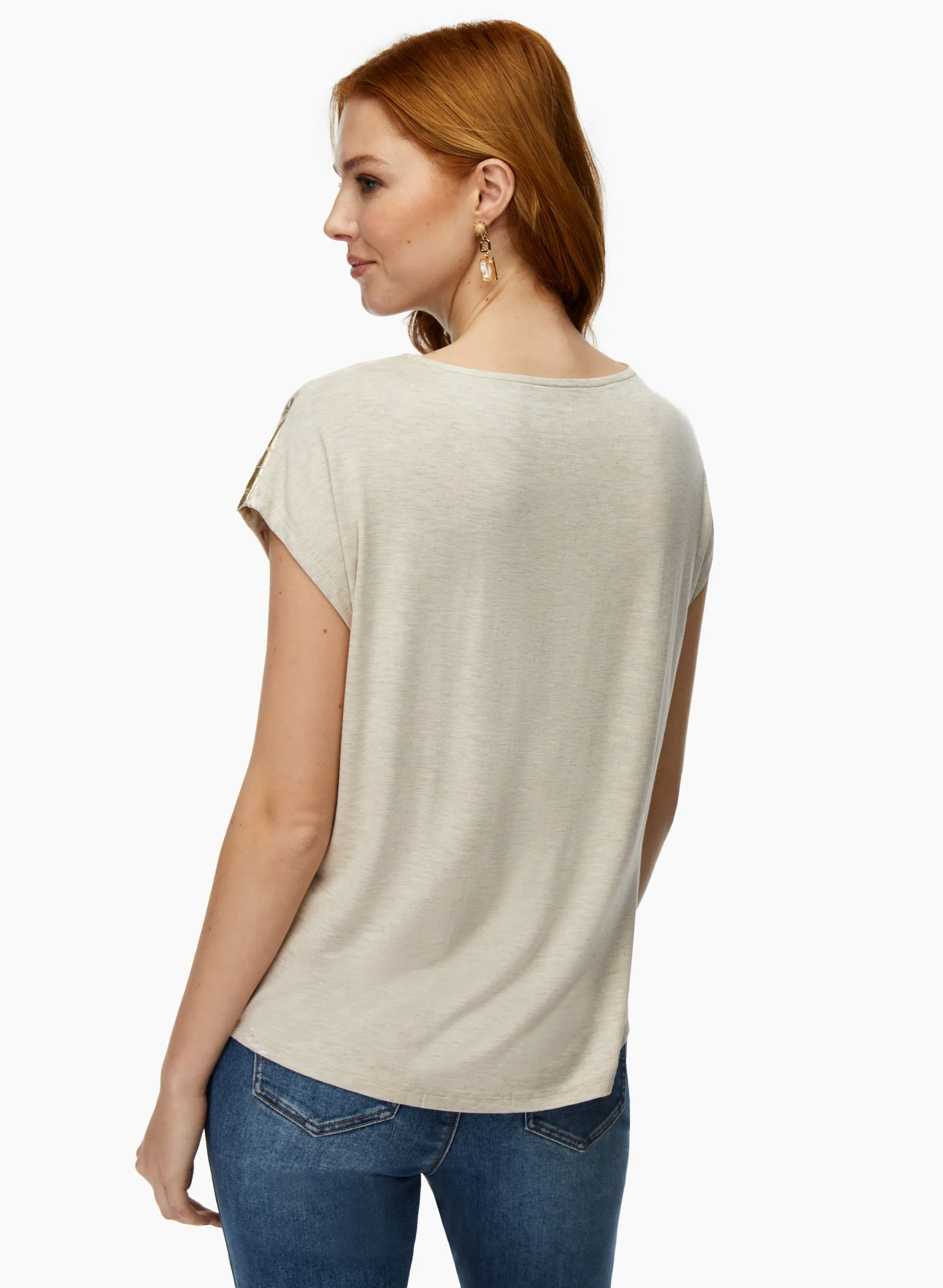 Leaf Print Tee sold by Laura product image thumbnail 2