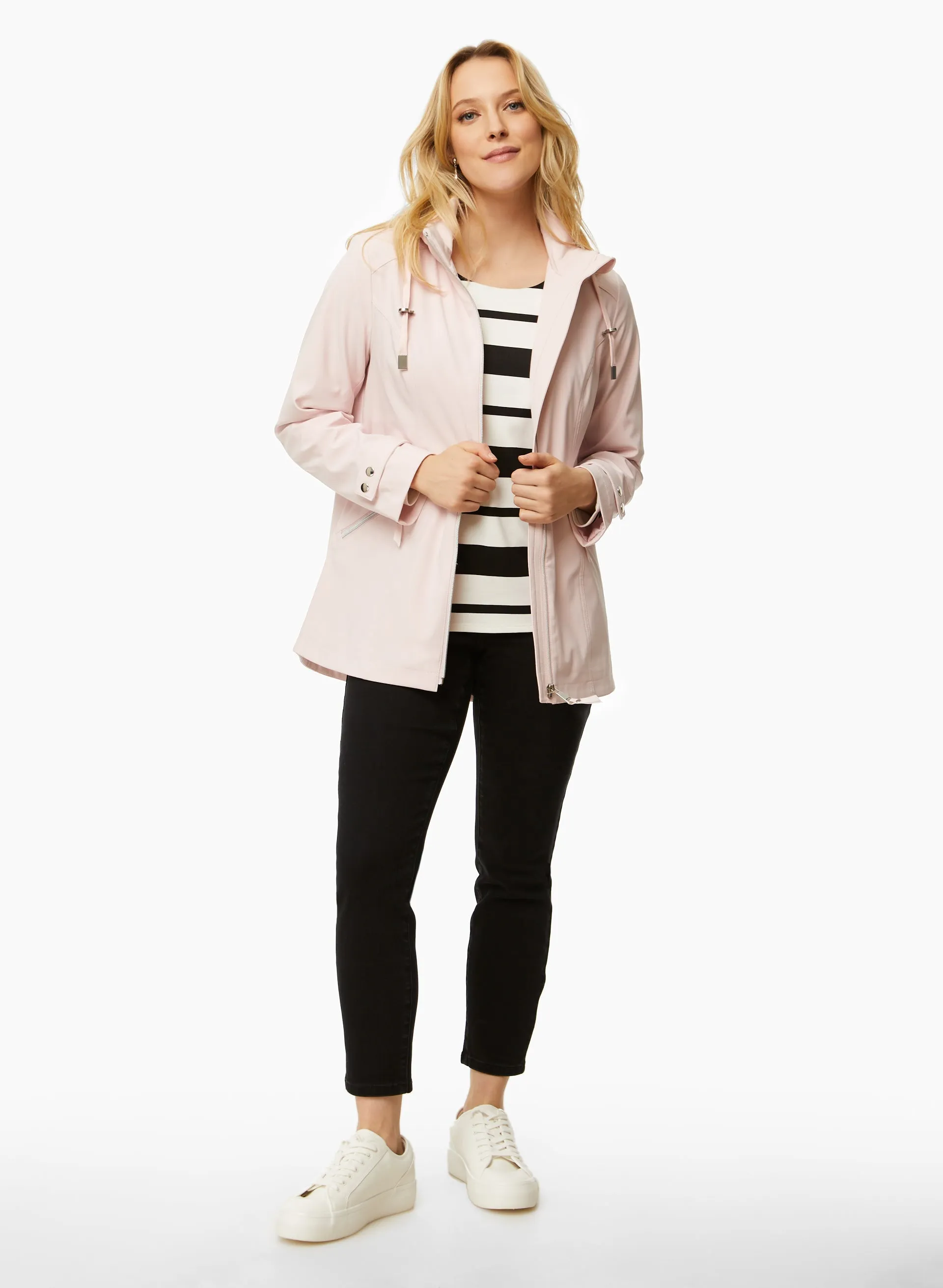 Detachable Hood Raincoat sold by Laura product image thumbnail 2