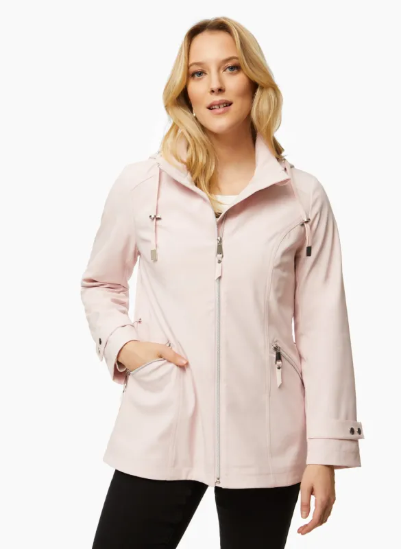 Detachable Hood Raincoat sold by Laura